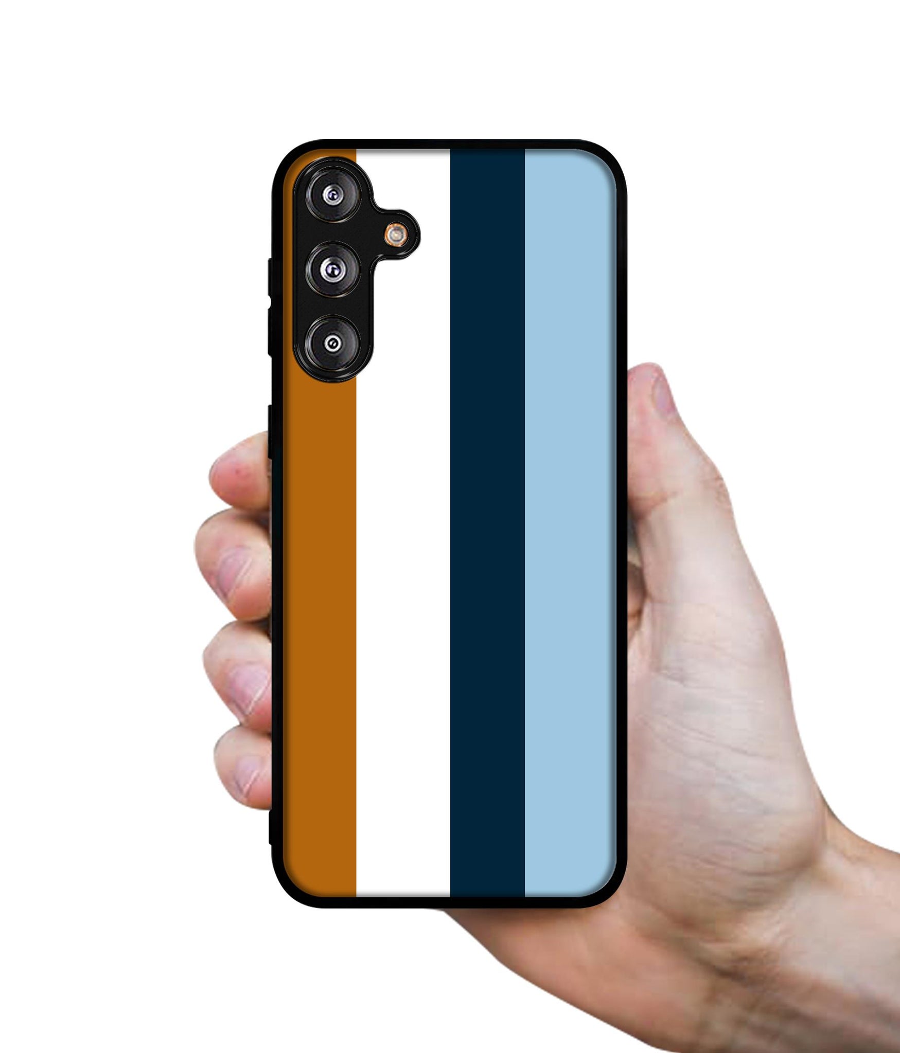 Color Stripes Designer 2D Printed Back Case Cover for Samsung Galaxy M55 5G / M55s 5G / F55?G