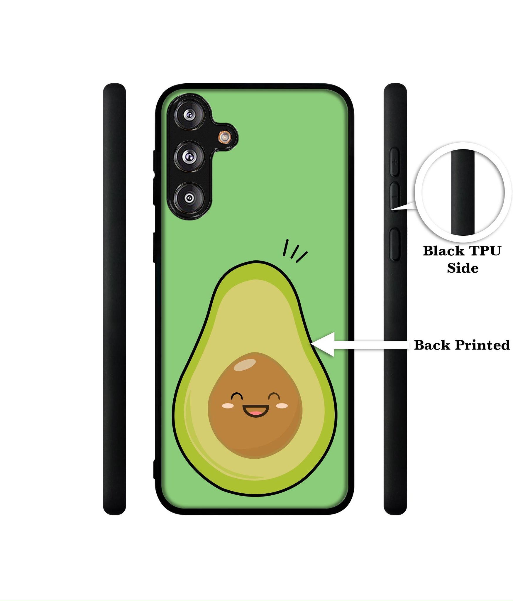 Avocados Designer 2D Printed Back Case Cover for Samsung Galaxy M55 5G / M55s 5G / F55?G
