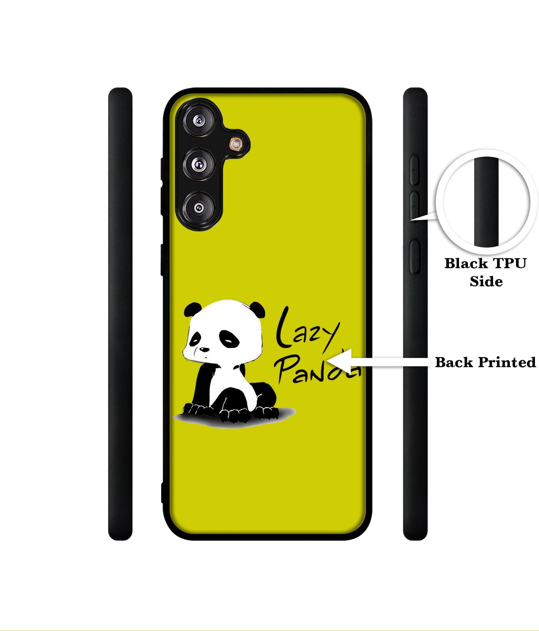 Lazy Panda Designer 2D Printed Back Case Cover for Samsung Galaxy M55 5G / M55s 5G / F55?G