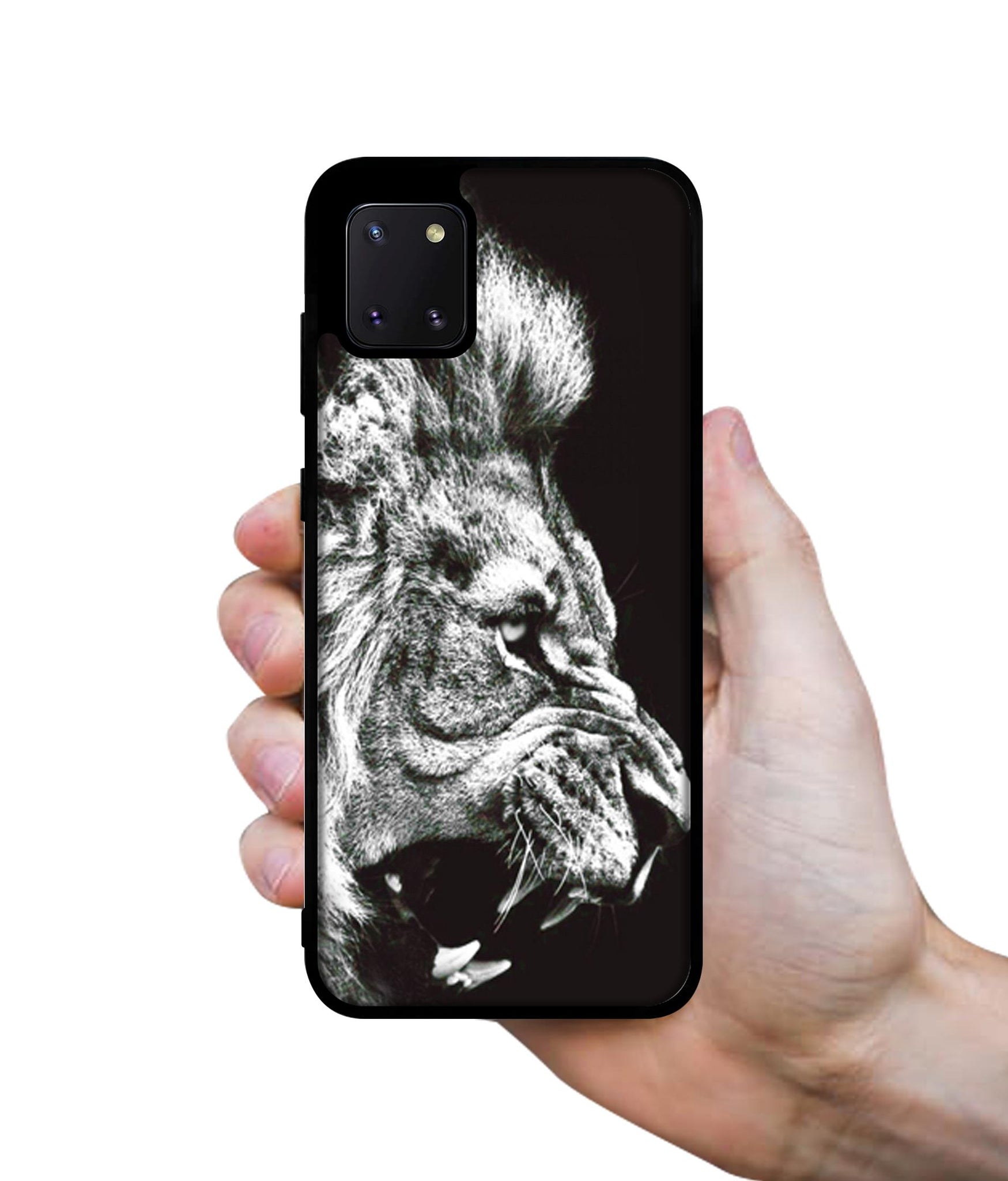 Angry Lion Designer 2D Printed Back Case Cover for Samsung Galaxy Note 10 Lite 4G