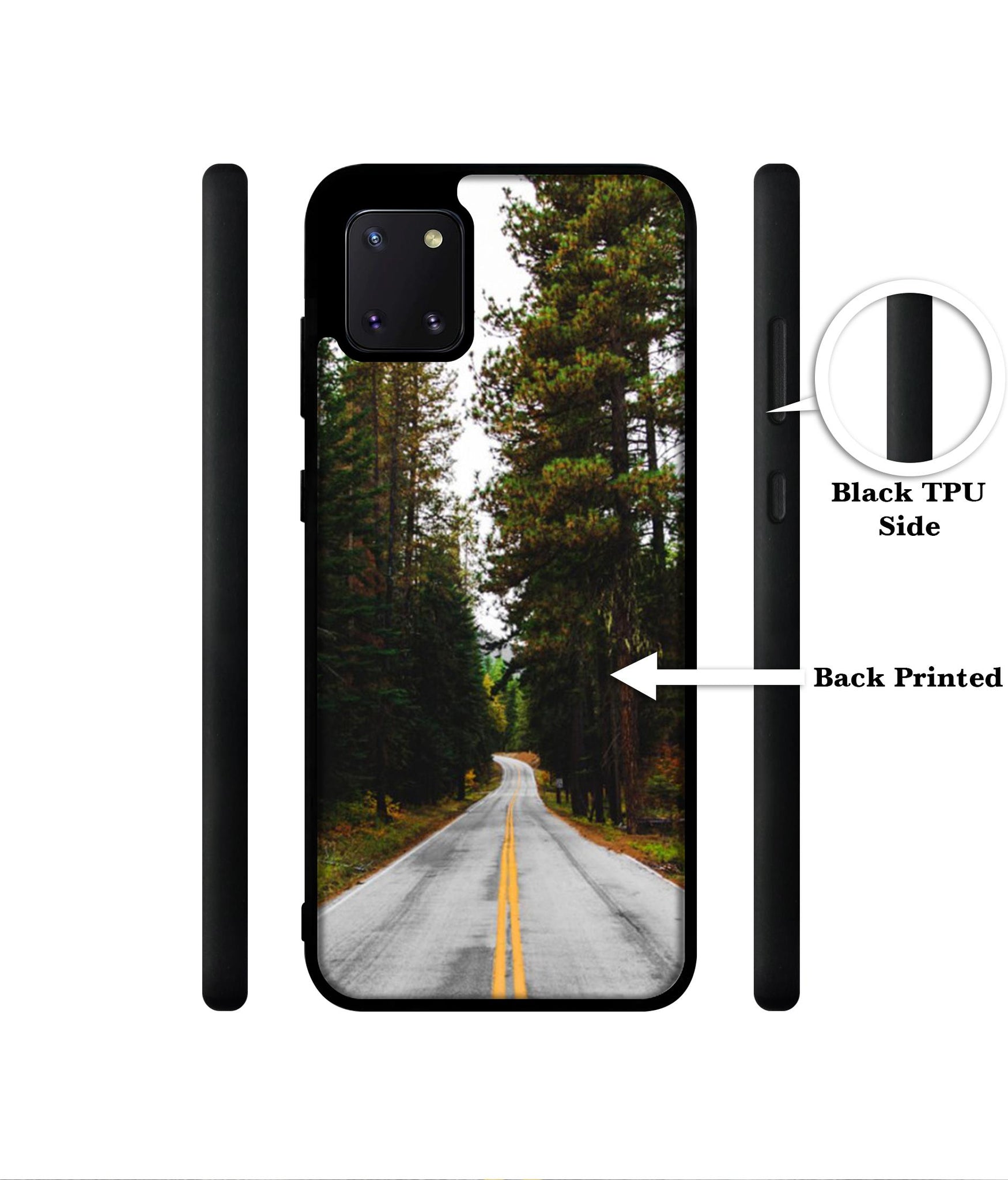 Road Photo Designer 2D Printed Back Case Cover for Samsung Galaxy Note 10 Lite 4G