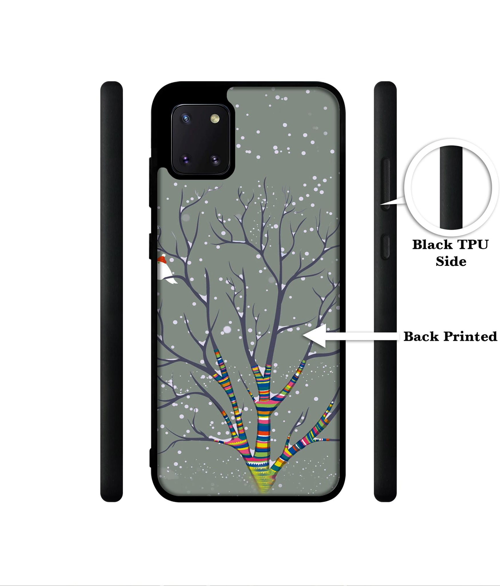 Winter Pattern Print Designer 2D Printed Back Case Cover for Samsung Galaxy Note 10 Lite 4G