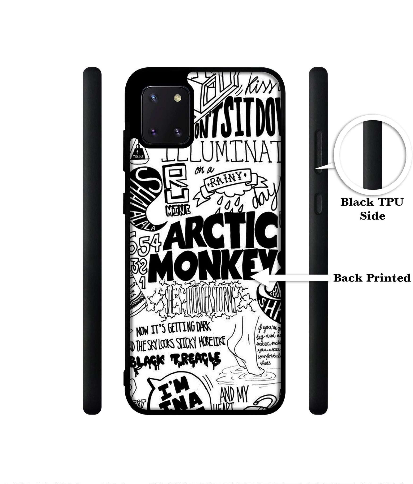 Arctic Monkeys Pattern Designer 2D Printed Back Case Cover for Samsung Galaxy Note 10 Lite 4G