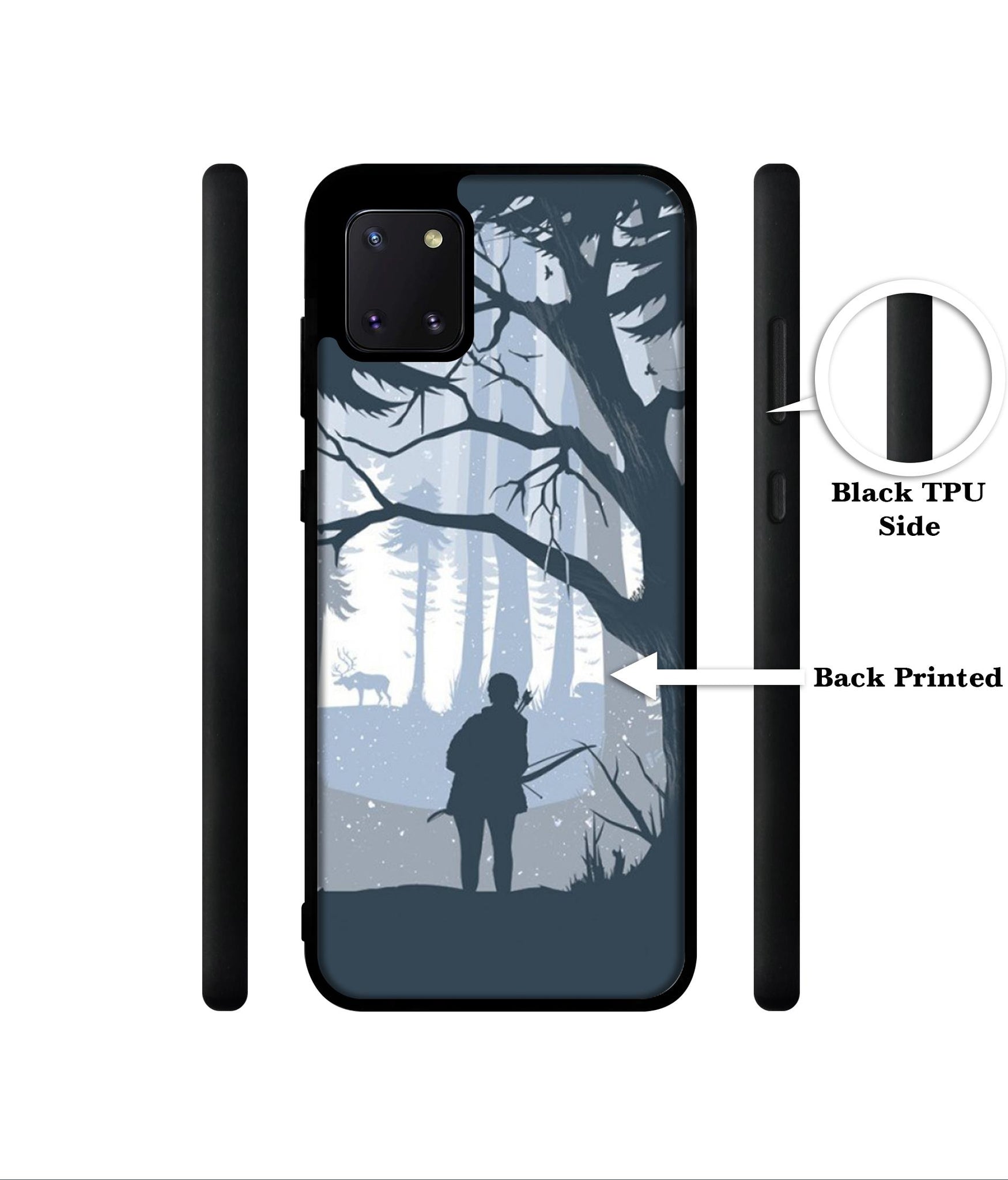 Hunter Designer 2D Printed Back Case Cover for Samsung Galaxy Note 10 Lite 4G