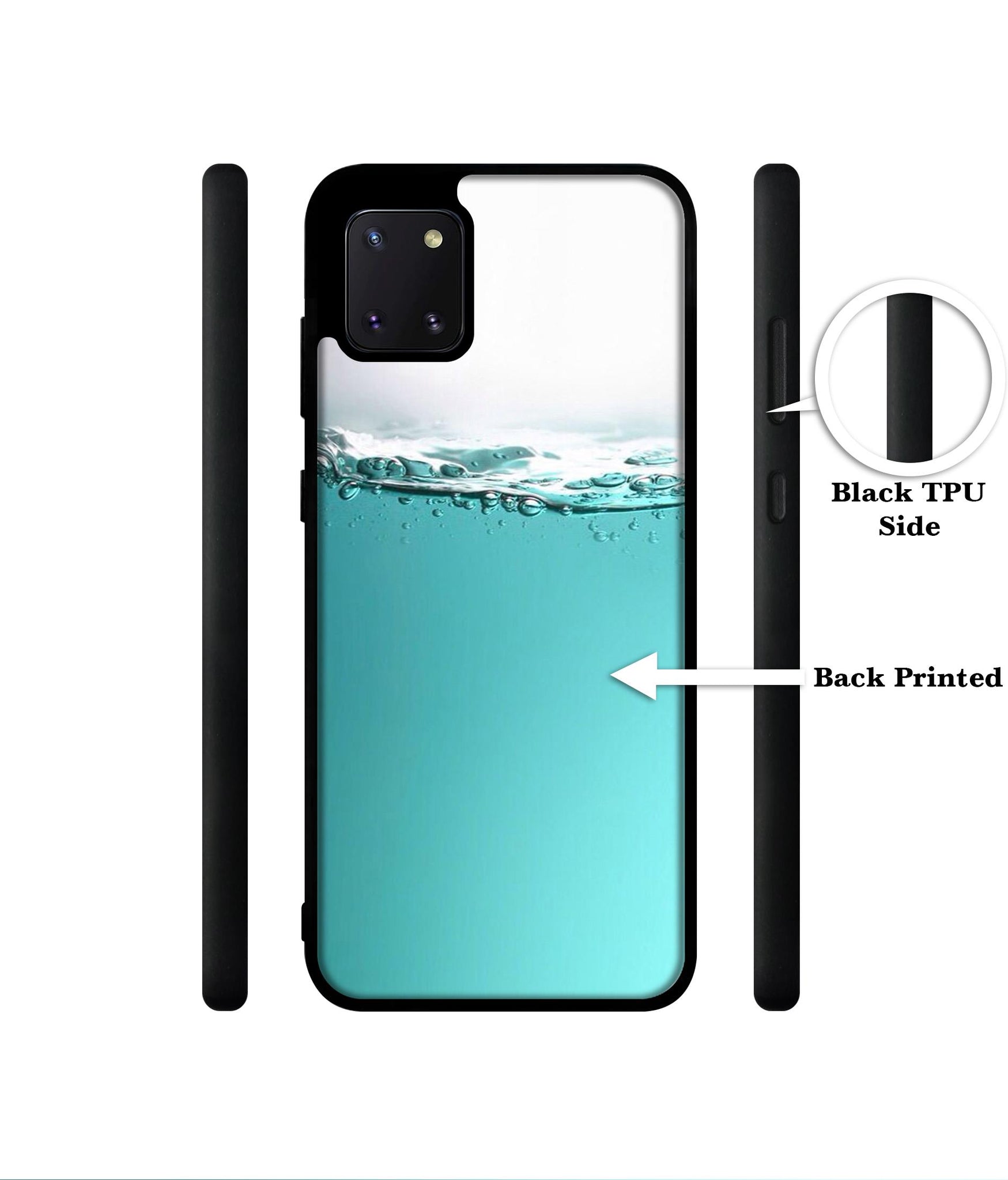 Half Fill Designer 2D Printed Back Case Cover for Samsung Galaxy Note 10 Lite 4G