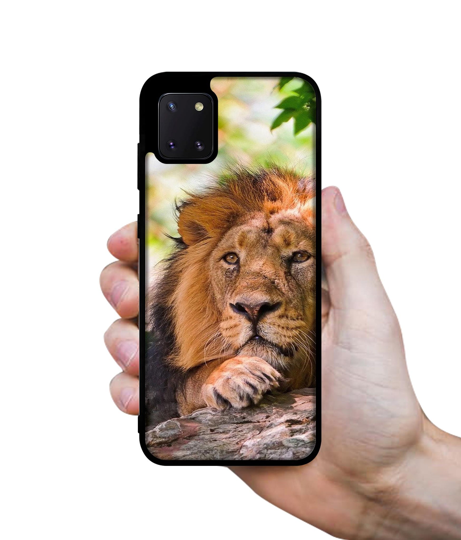 Tiger Pattern Print Designer 2D Printed Back Case Cover for Samsung Galaxy Note 10 Lite 4G