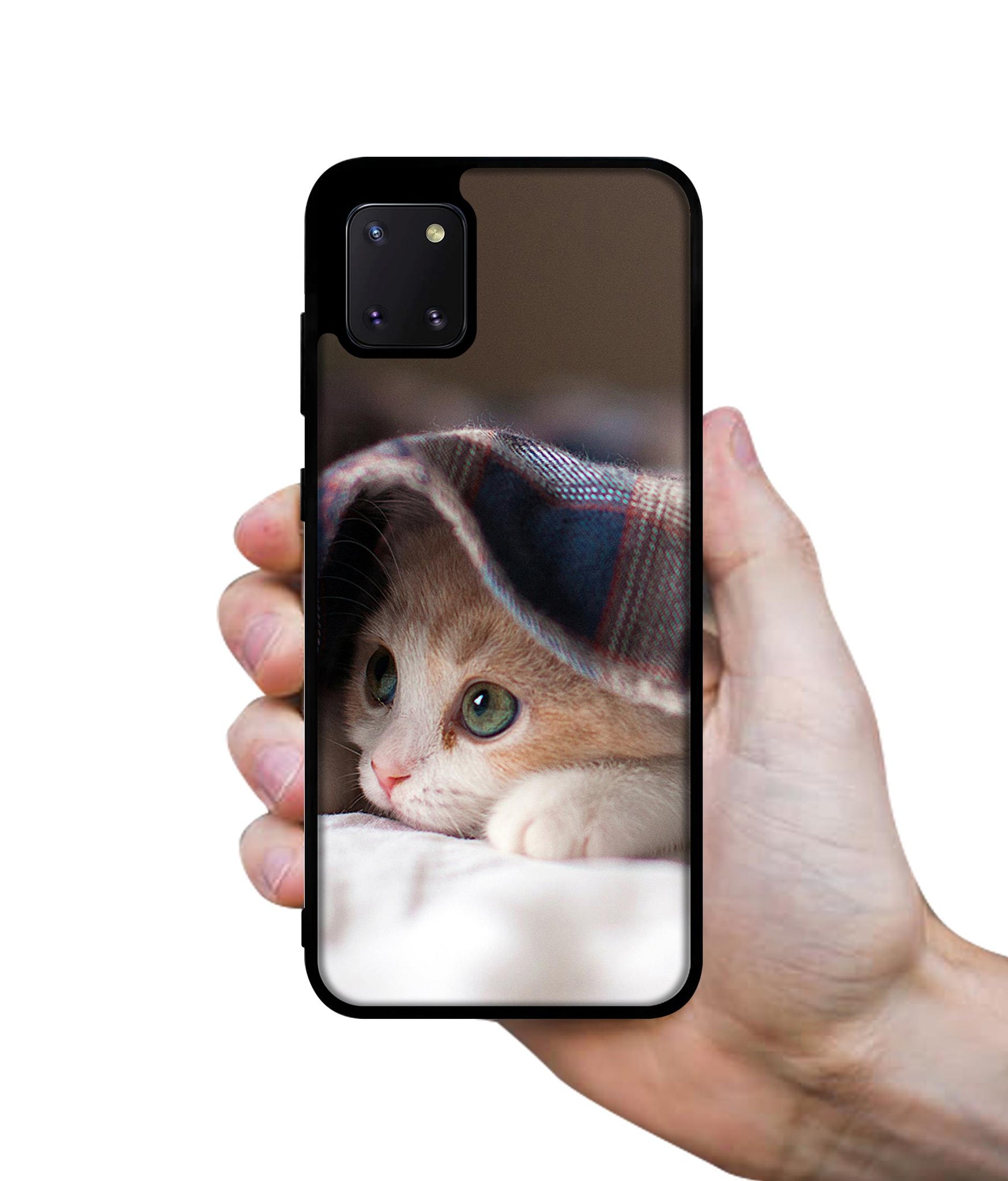Sleepy Kitten Designer 2D Printed Back Case Cover for Samsung Galaxy Note 10 Lite 4G