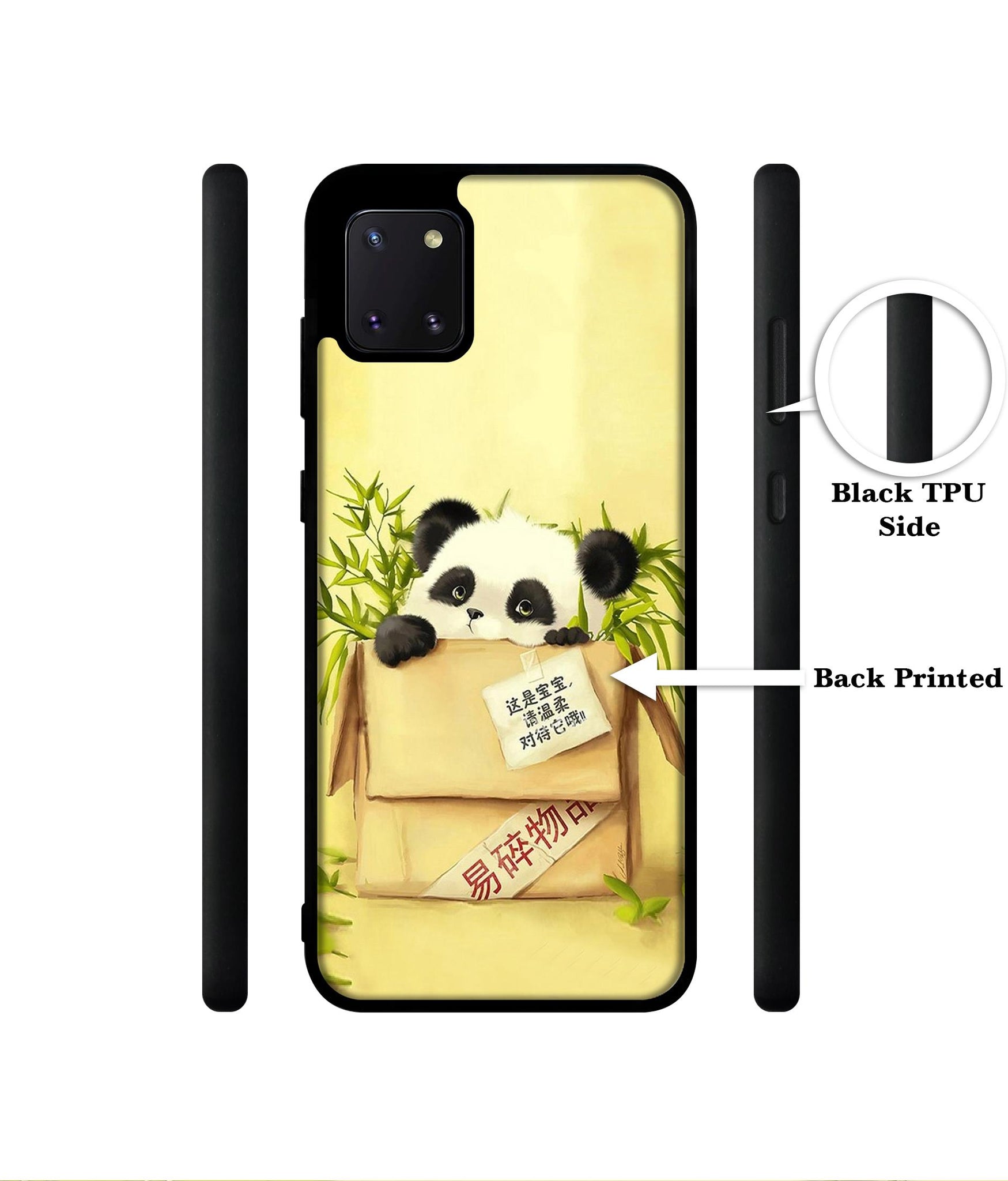 Panda In Box Designer 2D Printed Back Case Cover for Samsung Galaxy Note 10 Lite 4G