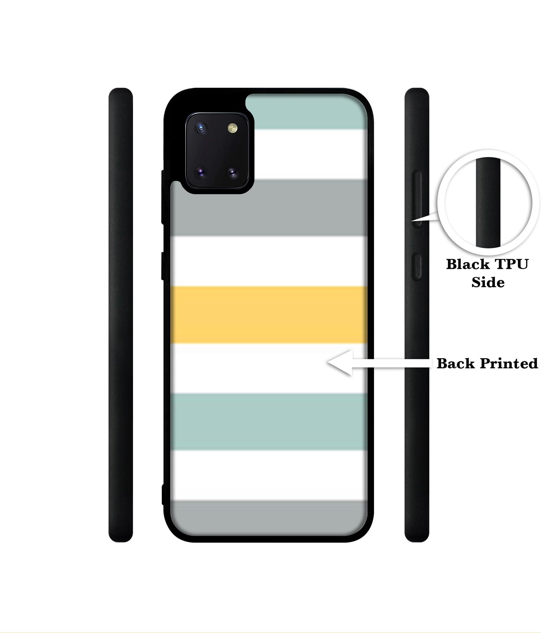 Line Texture Designer 2D Printed Back Case Cover for Samsung Galaxy Note 10 Lite 4G