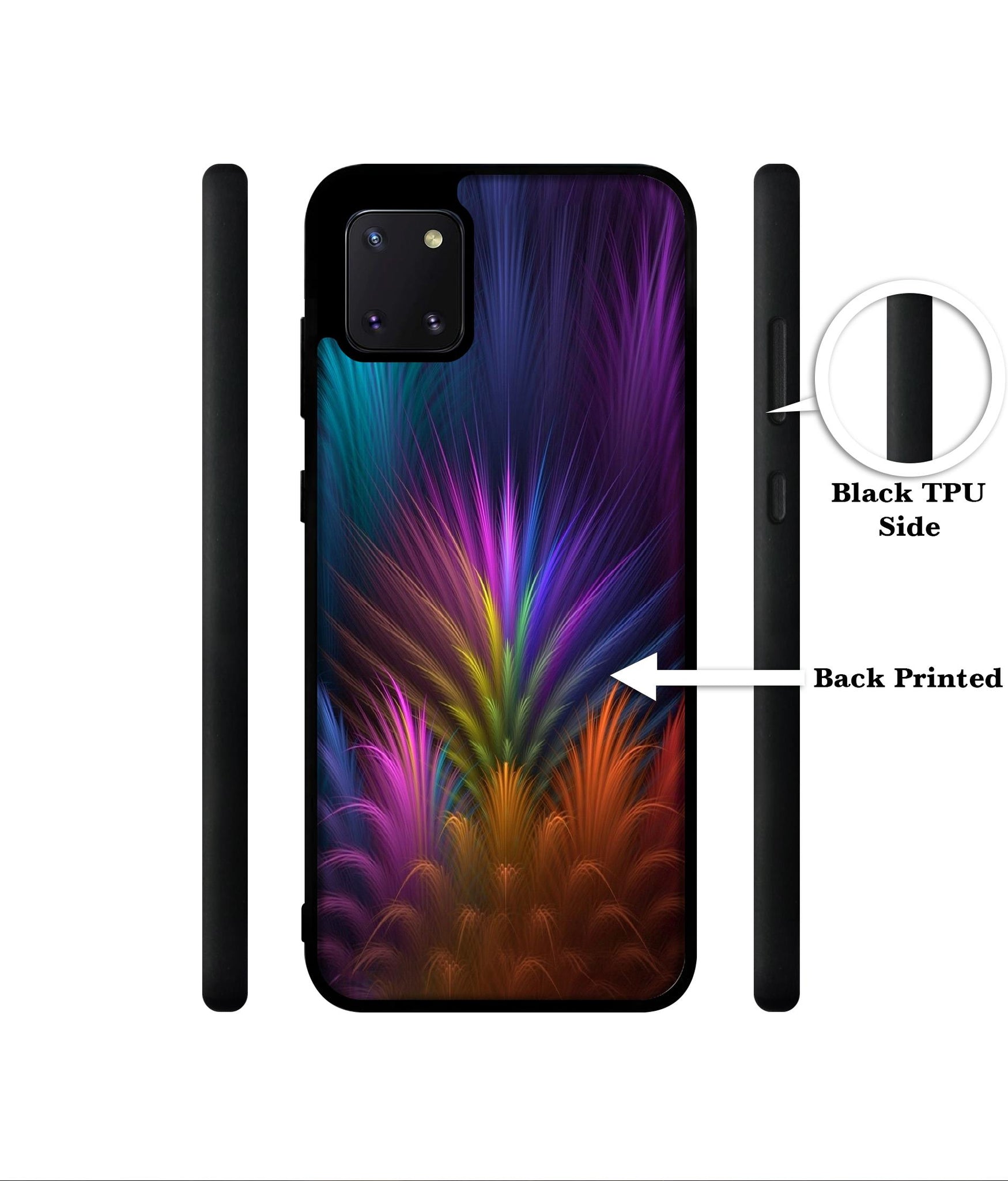 Multicoloured Designer 2D Printed Back Case Cover for Samsung Galaxy Note 10 Lite 4G