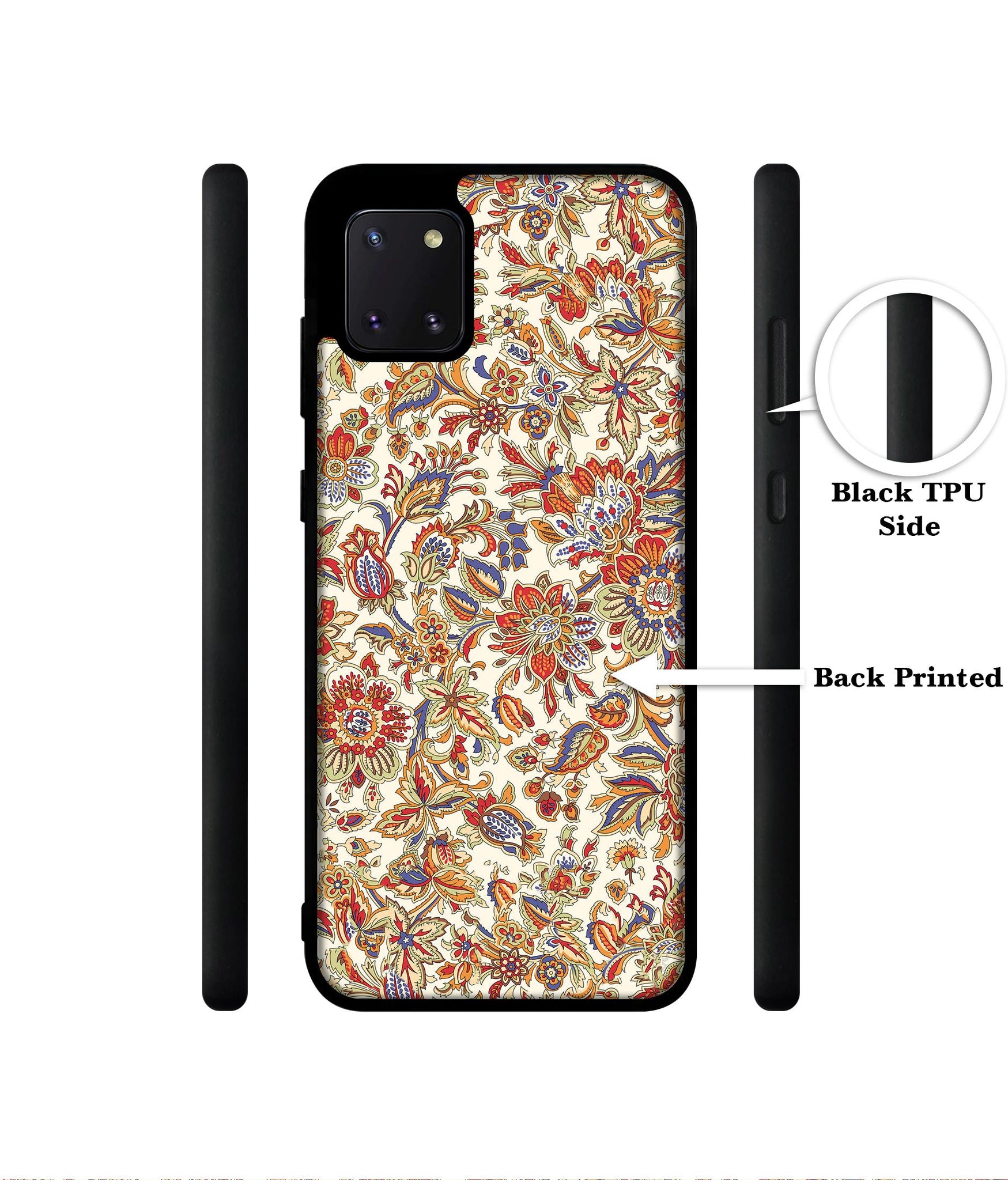 Floral Designer 2D Printed Back Case Cover for Samsung Galaxy Note 10 Lite 4G