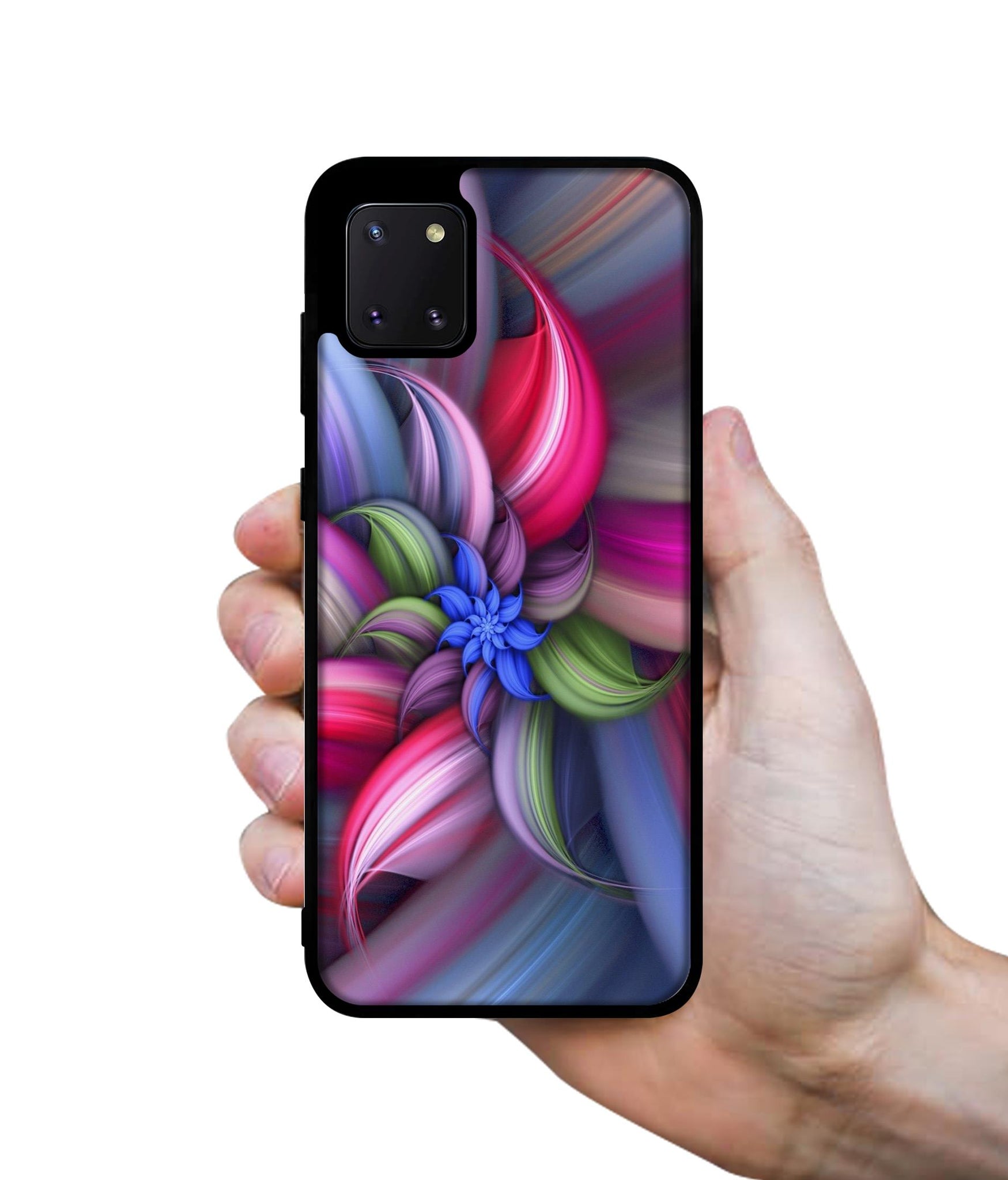 Colorful Flower Designer 2D Printed Back Case Cover for Samsung Galaxy Note 10 Lite 4G