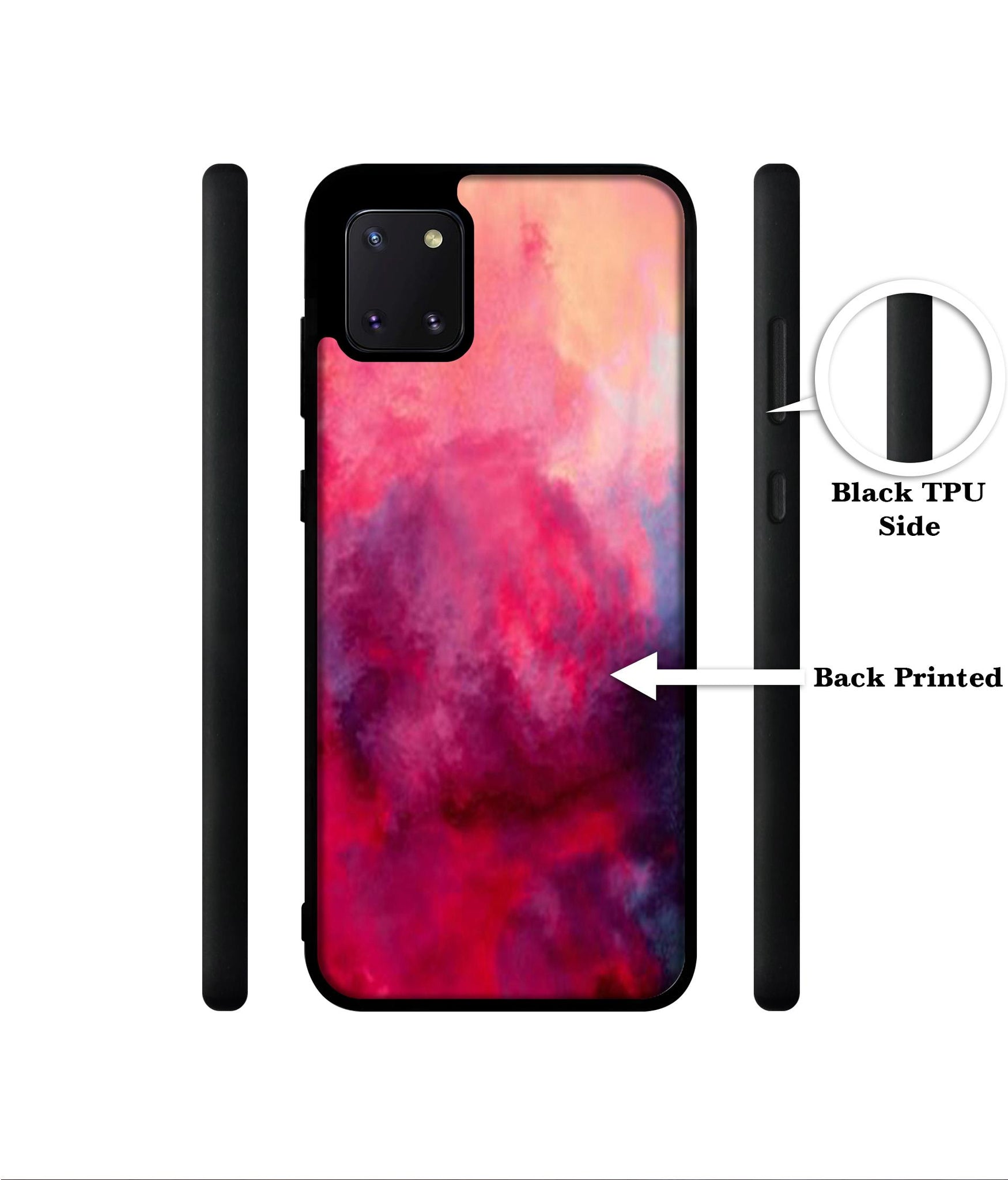 Holi Color Designer 2D Printed Back Case Cover for Samsung Galaxy Note 10 Lite 4G