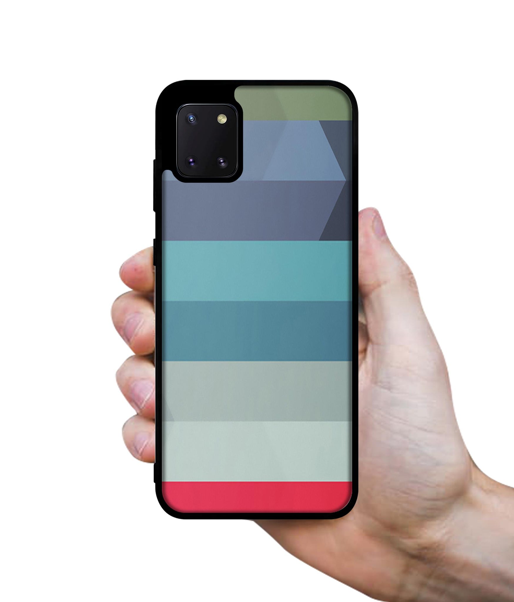 Colorful Lines Designer 2D Printed Back Case Cover for Samsung Galaxy Note 10 Lite 4G