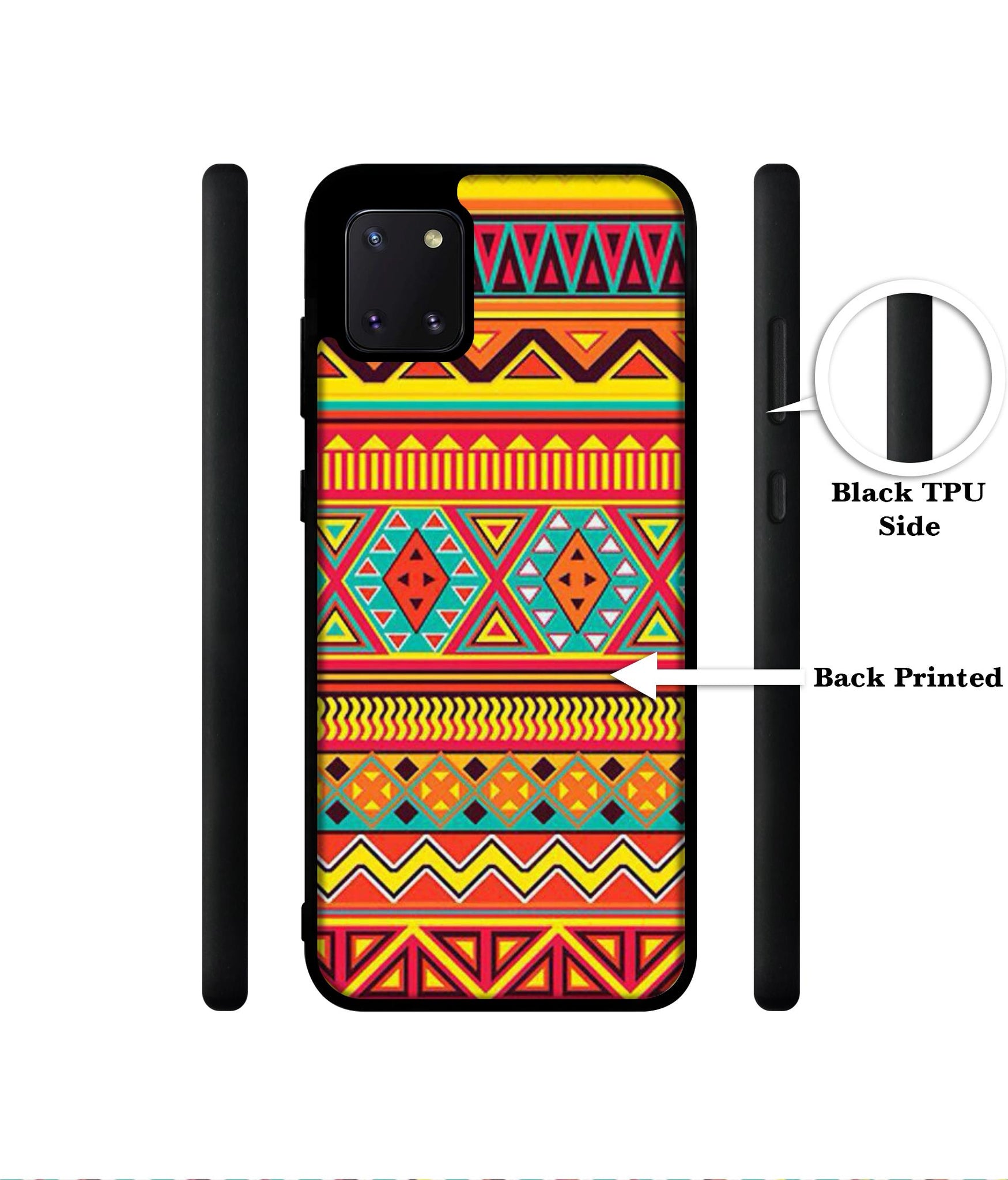 Artistic Rangoli Designer 2D Printed Back Case Cover for Samsung Galaxy Note 10 Lite 4G