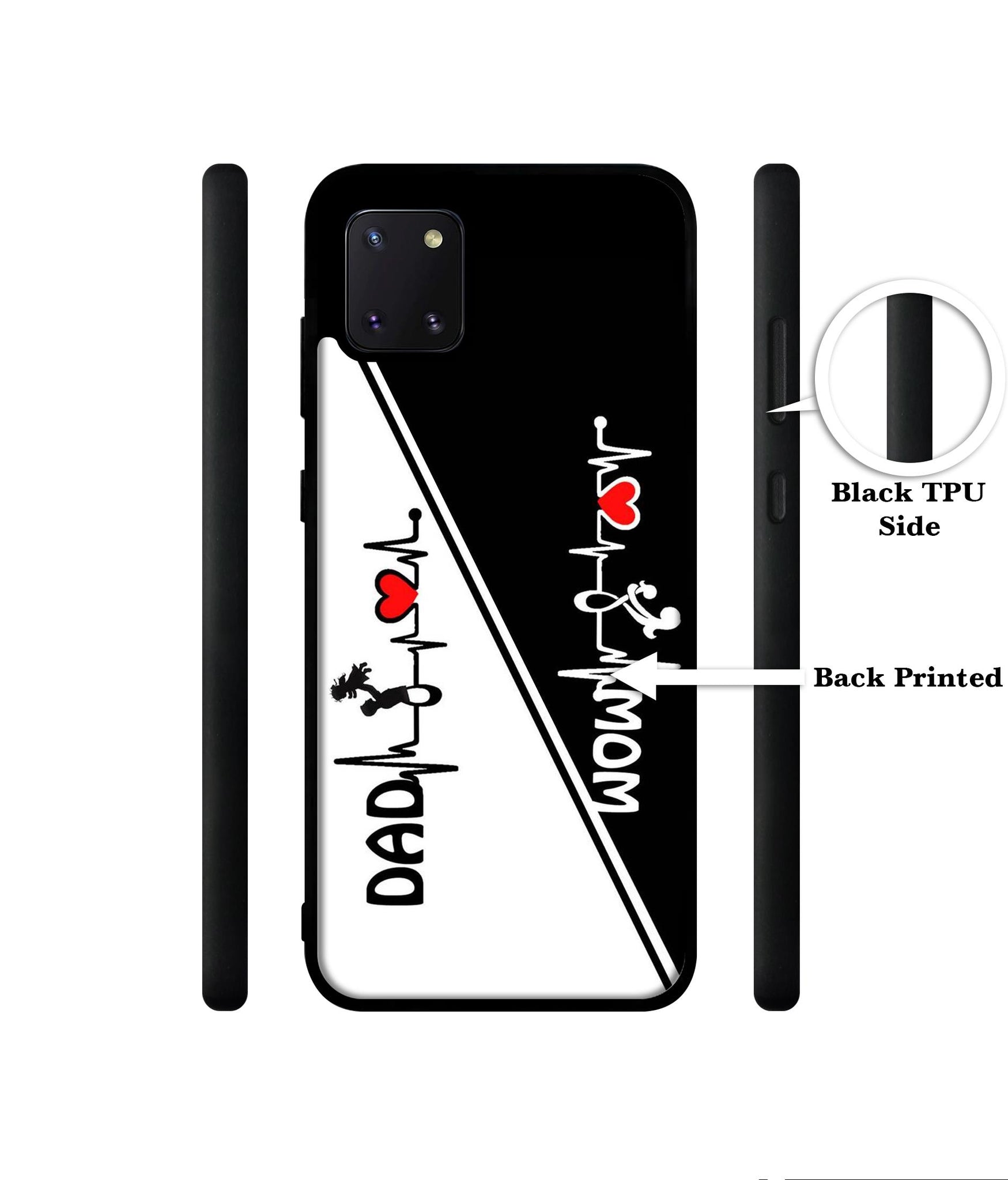 Mom and Dad Lover Designer 2D Printed Back Case Cover for Samsung Galaxy Note 10 Lite 4G