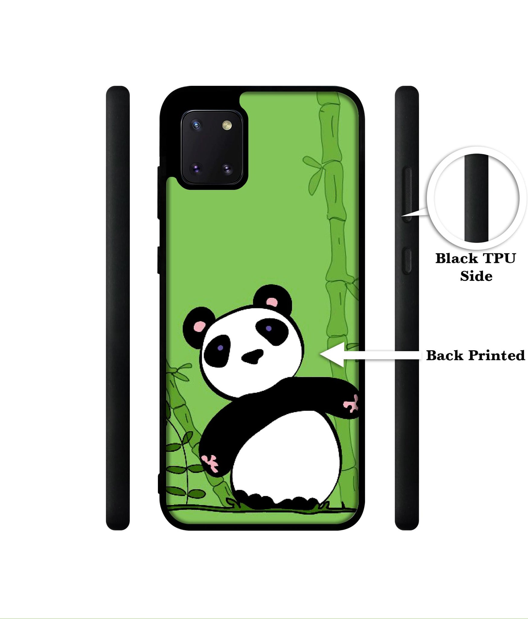 Panda with Bamboo Designer 2D Printed Back Case Cover for Samsung Galaxy Note 10 Lite 4G