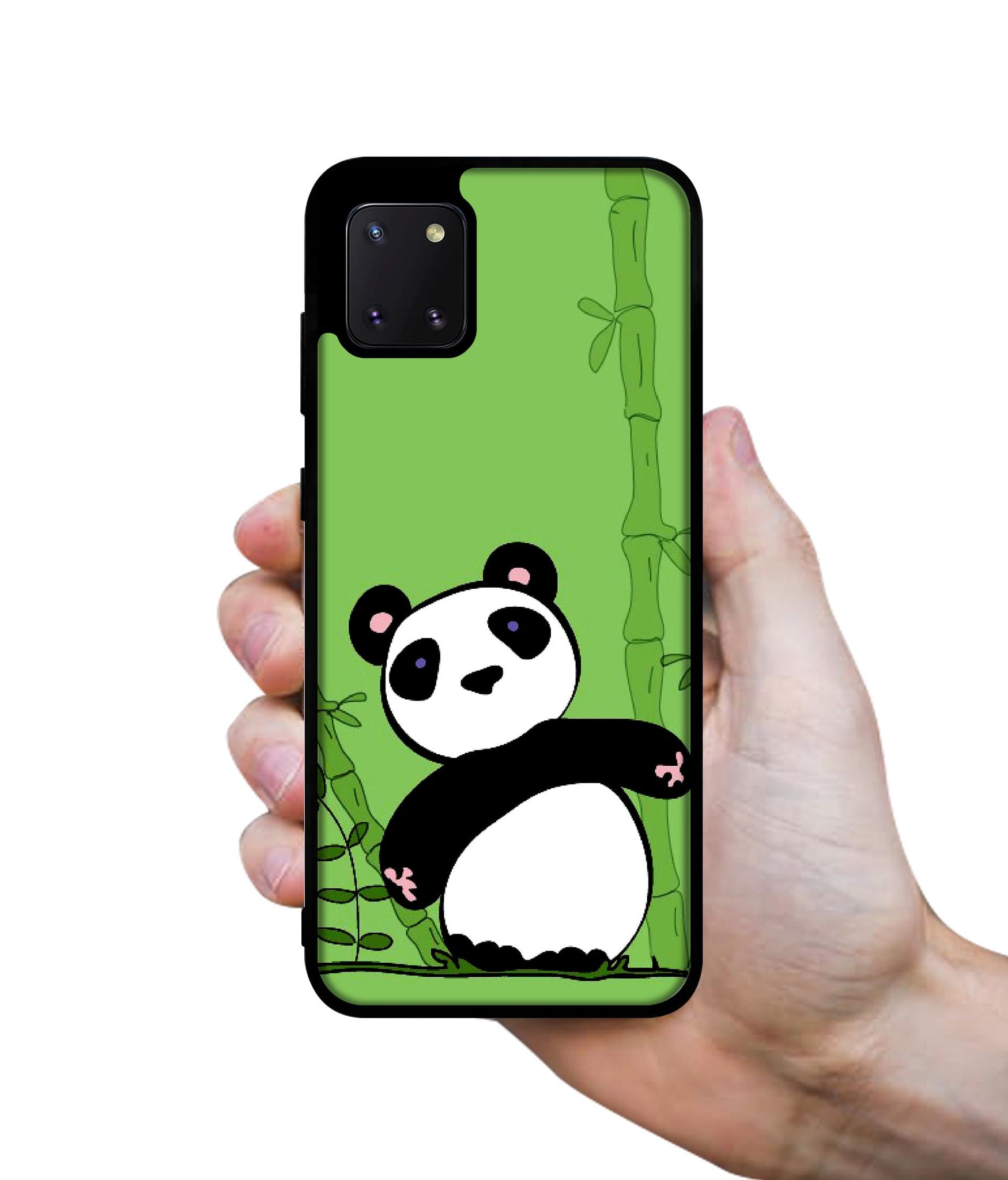 Panda with Bamboo Designer 2D Printed Back Case Cover for Samsung Galaxy Note 10 Lite 4G