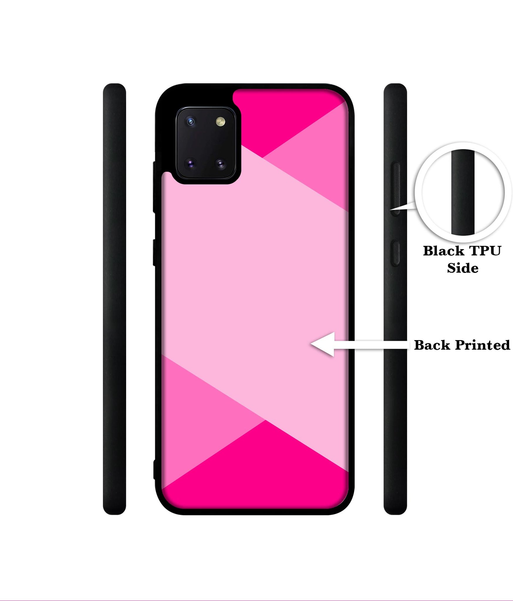 Pink Cross Vector Designer 2D Printed Back Case Cover for Samsung Galaxy Note 10 Lite 4G