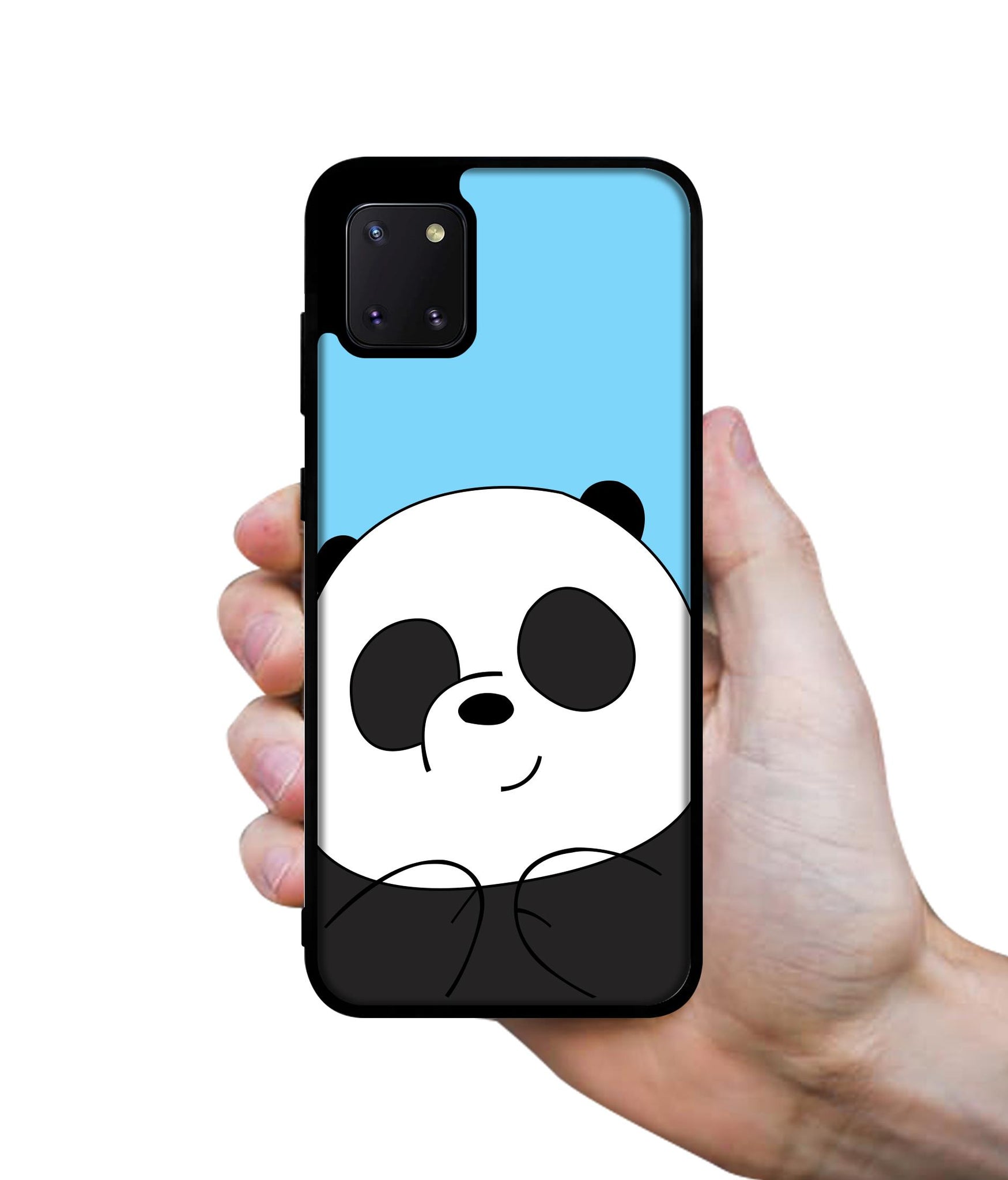 Cute Panda Designer 2D Printed Back Case Cover for Samsung Galaxy Note 10 Lite 4G