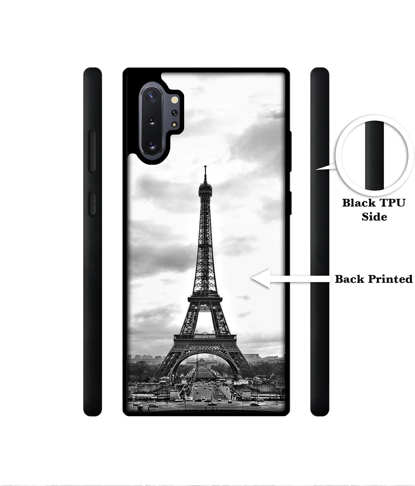 Eiffel Tower Designer 2D Printed Back Case Cover for Samsung Galaxy Note 10 Plus 5G
