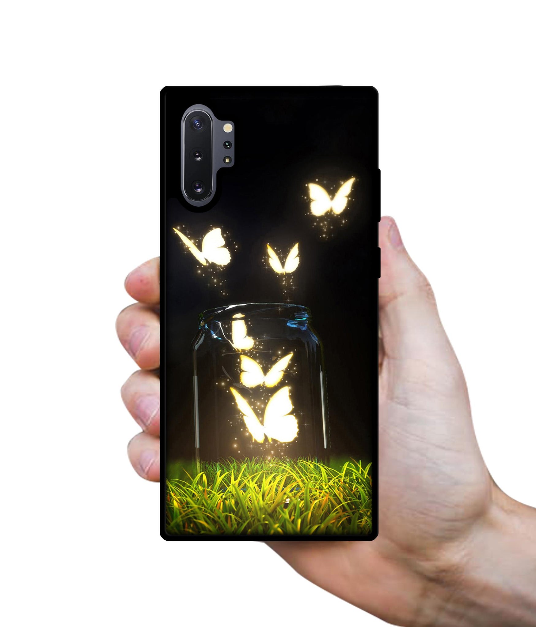 Butterfly Designer 2D Printed Back Case Cover for Samsung Galaxy Note 10 Plus 5G