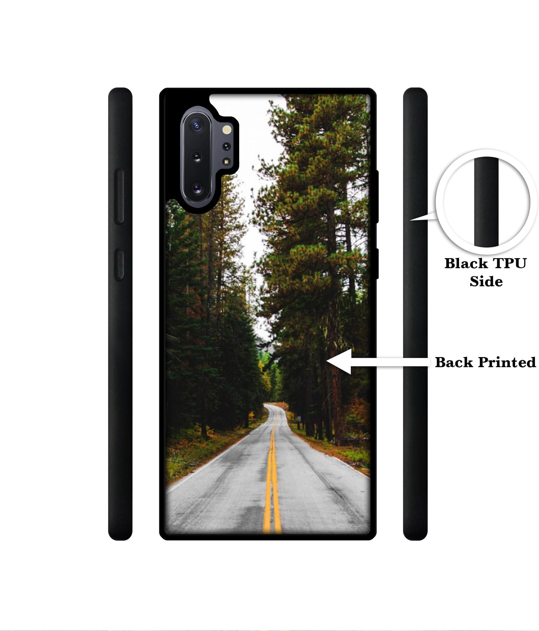 Road Photo Designer 2D Printed Back Case Cover for Samsung Galaxy Note 10 Plus 5G