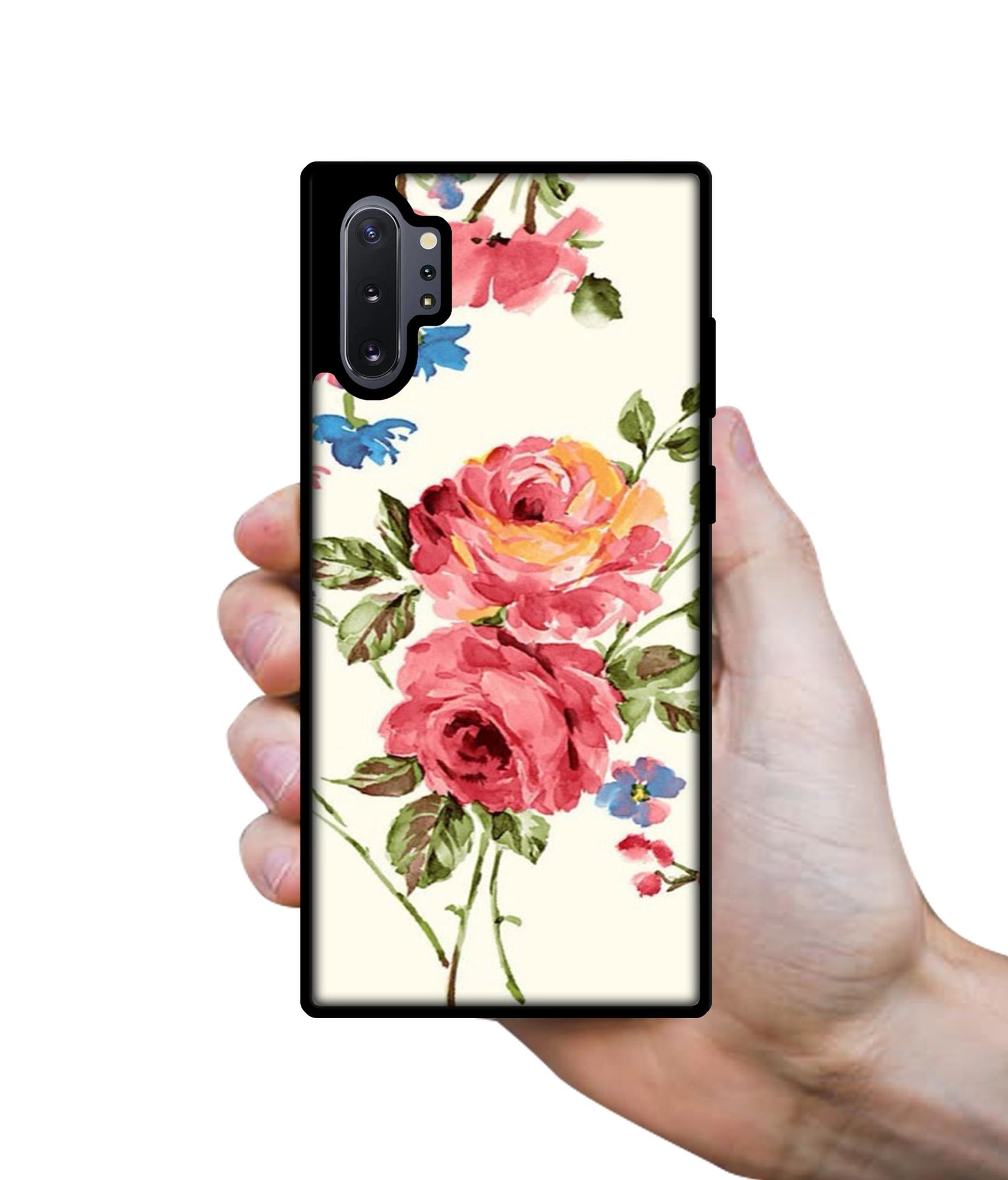 Vintage Painting Flower Designer 2D Printed Back Case Cover for Samsung Galaxy Note 10 Plus 5G