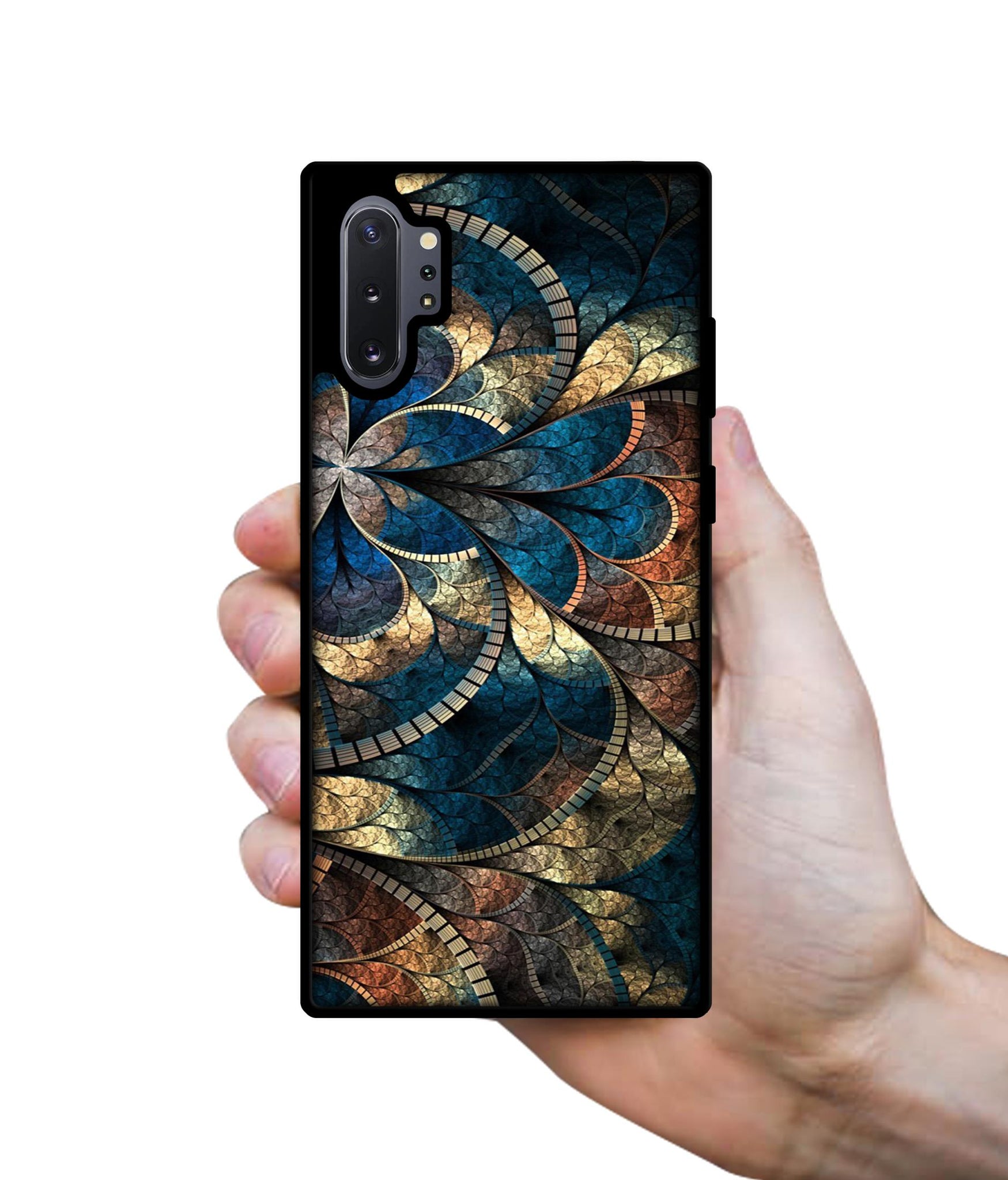 Fractional Pattern Designer 2D Printed Back Case Cover for Samsung Galaxy Note 10 Plus 5G