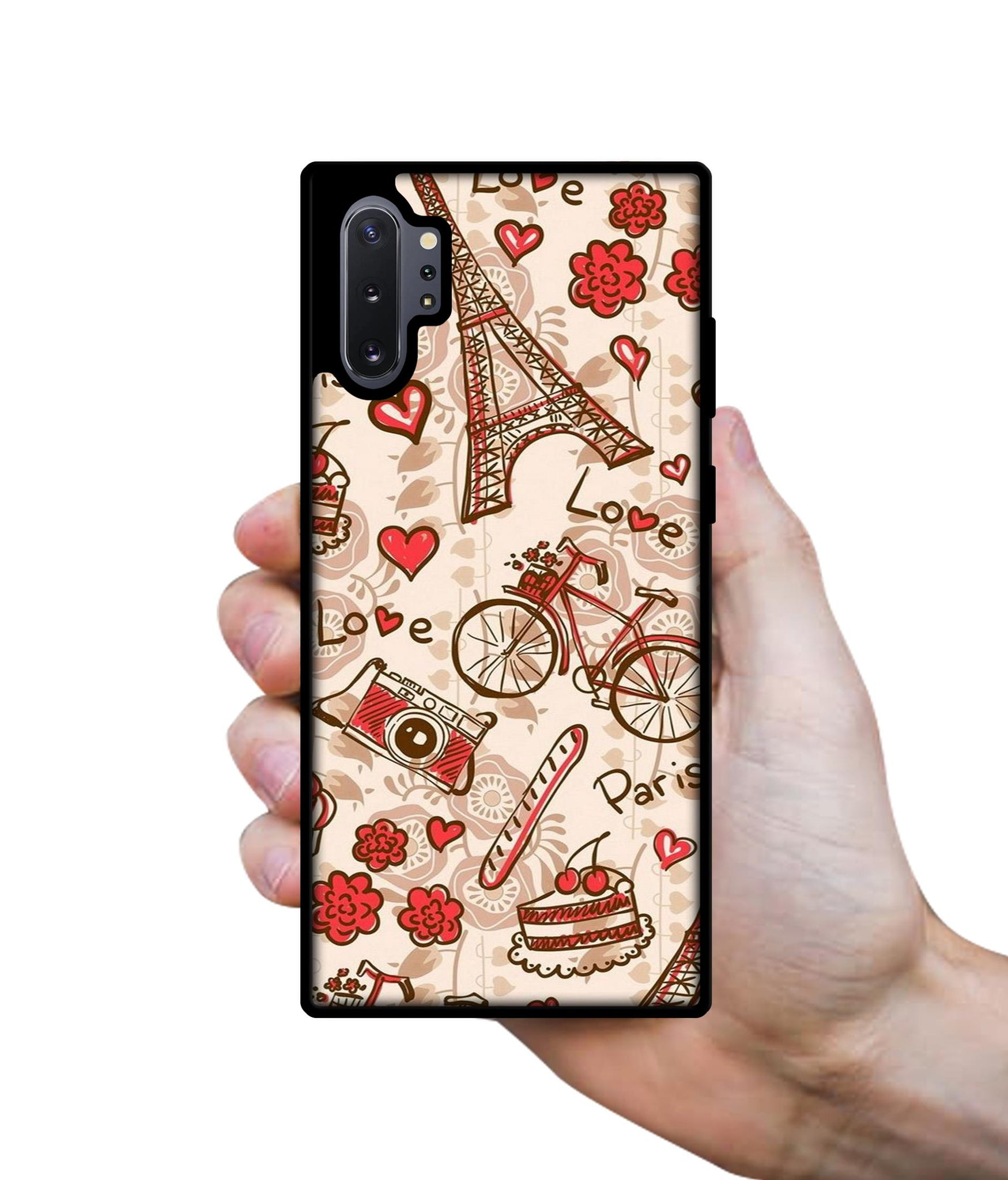 Vintage Paris Designer 2D Printed Back Case Cover for Samsung Galaxy Note 10 Plus 5G