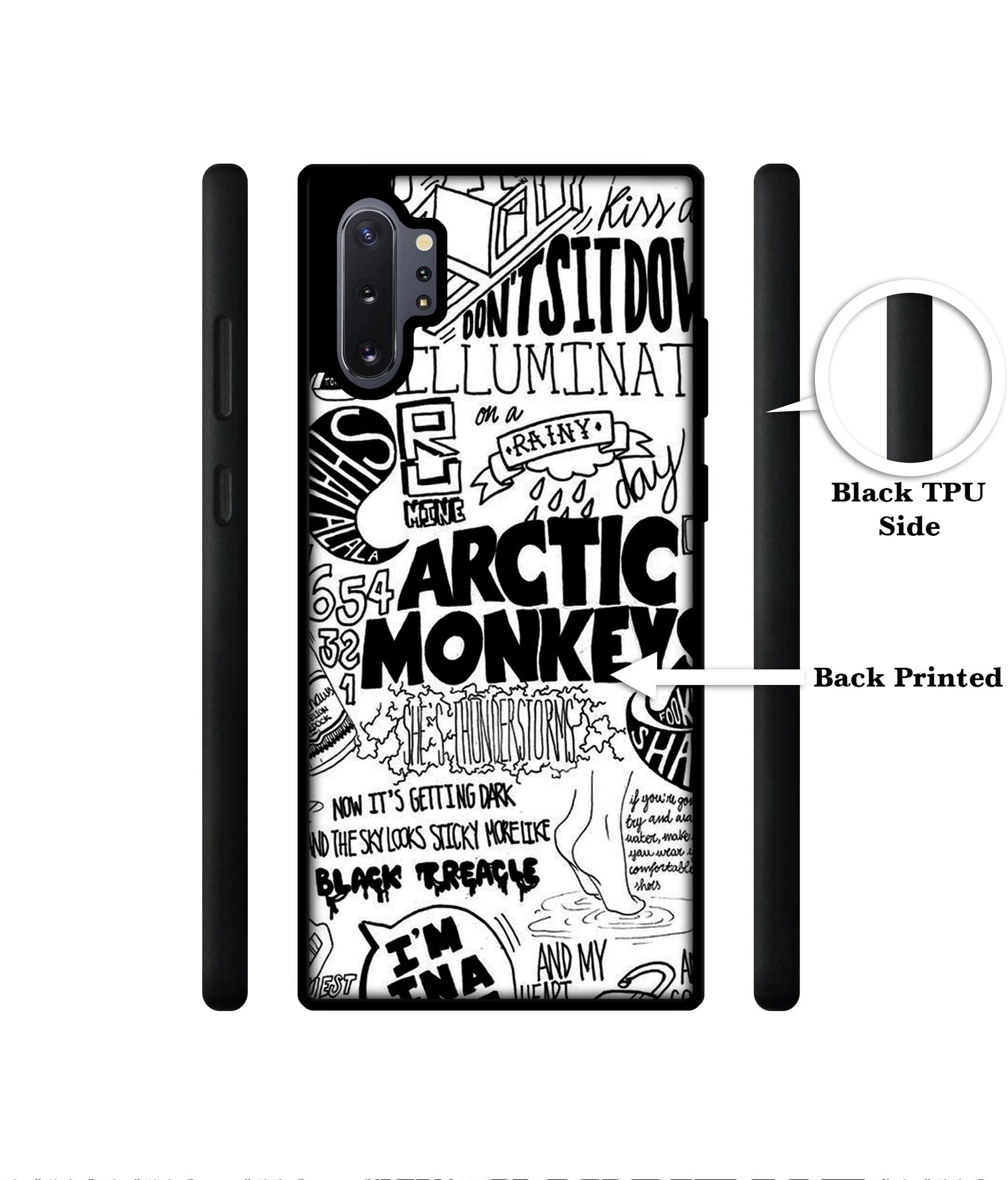 Arctic Monkeys Pattern Designer 2D Printed Back Case Cover for Samsung Galaxy Note 10 Plus 5G