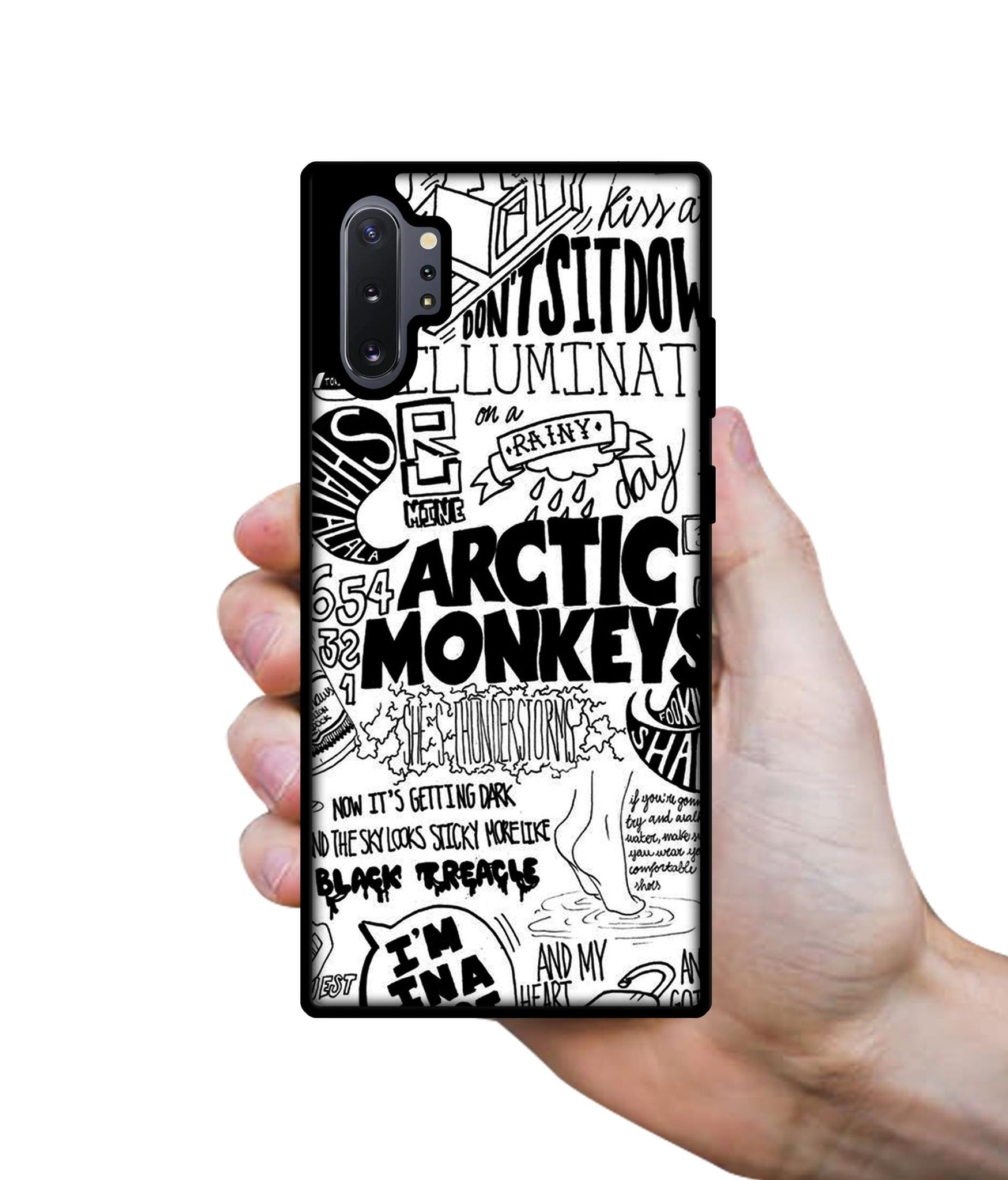 Arctic Monkeys Pattern Designer 2D Printed Back Case Cover for Samsung Galaxy Note 10 Plus 5G
