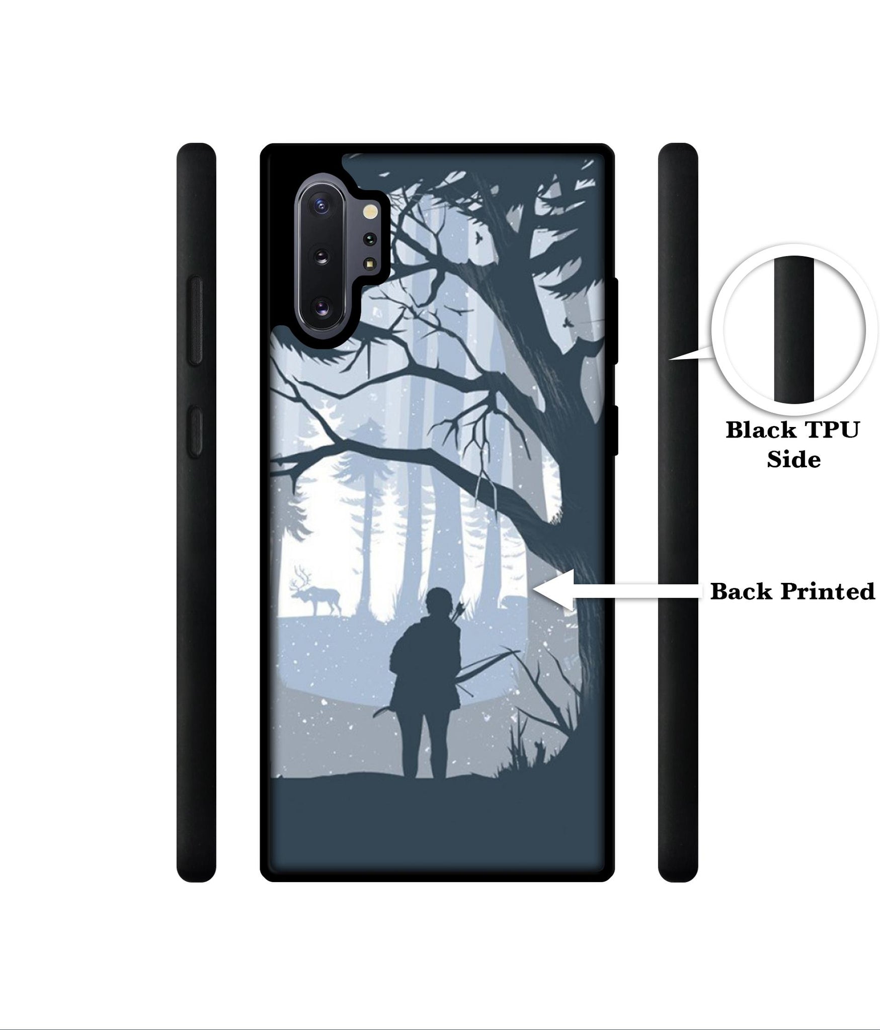 Hunter Designer 2D Printed Back Case Cover for Samsung Galaxy Note 10 Plus 5G