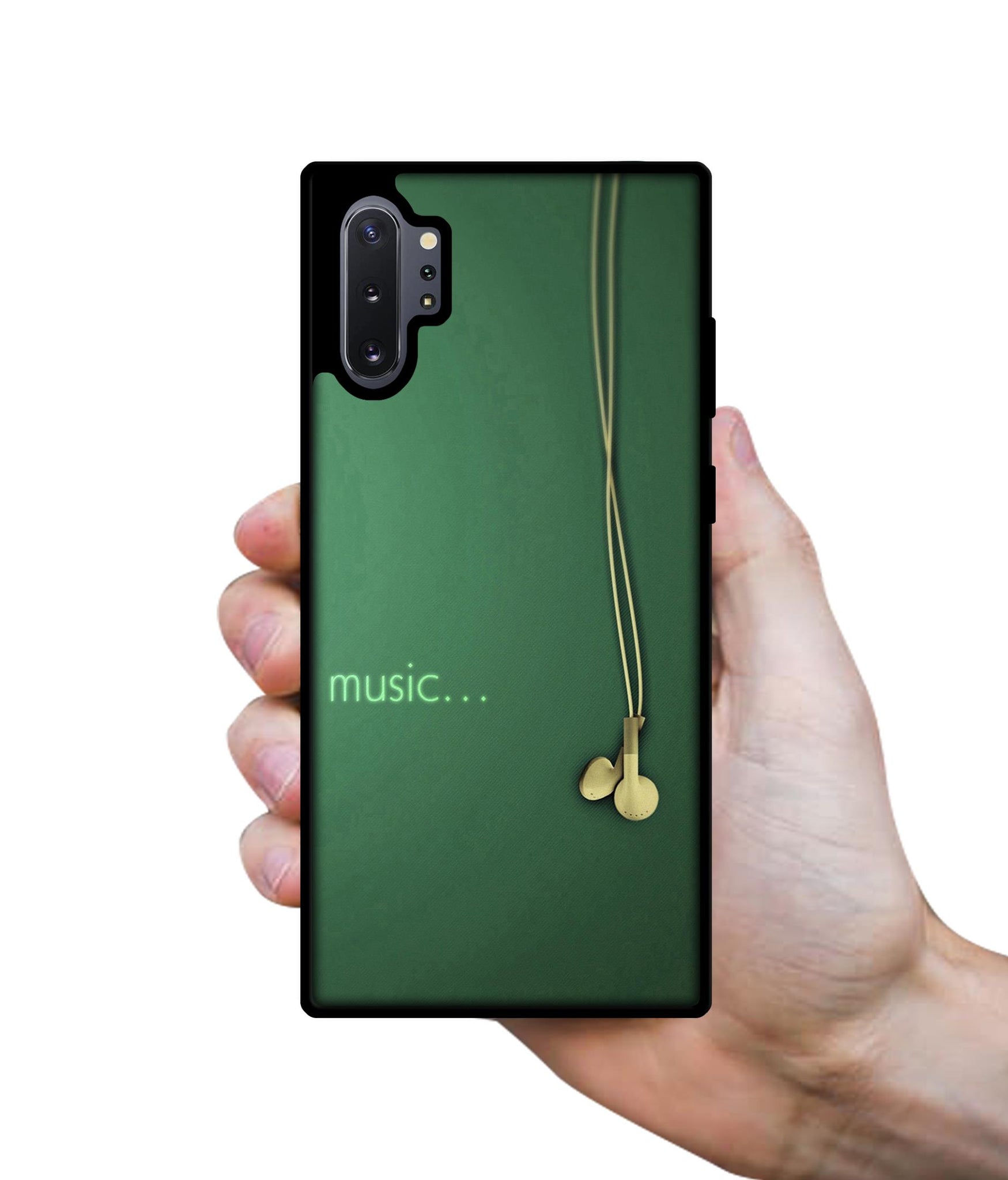 Headphone Music Designer 2D Printed Back Case Cover for Samsung Galaxy Note 10 Plus 5G