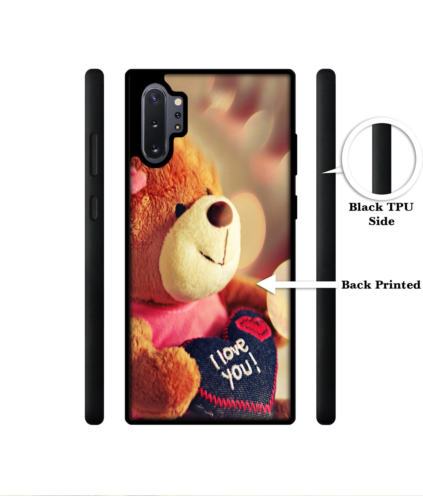 Teddy Bear Designer 2D Printed Back Case Cover for Samsung Galaxy Note 10 Plus 5G
