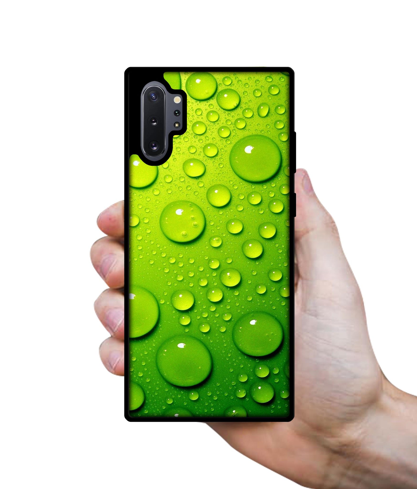 Green Bubbles Designer 2D Printed Back Case Cover for Samsung Galaxy Note 10 Plus 5G