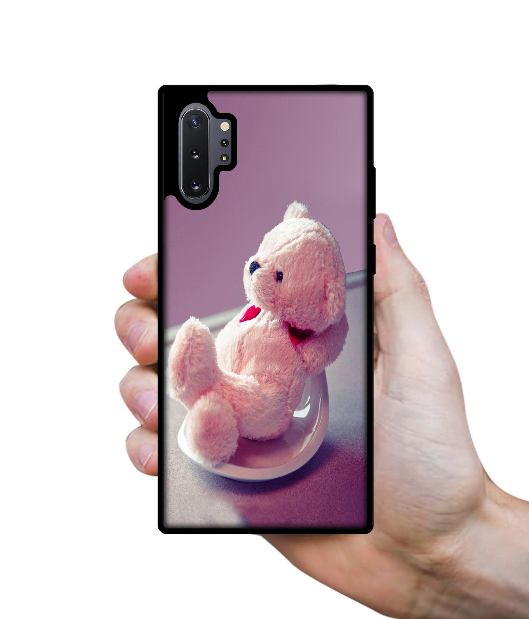 Cute Teddy Bear Designer 2D Printed Back Case Cover for Samsung Galaxy Note 10 Plus 5G