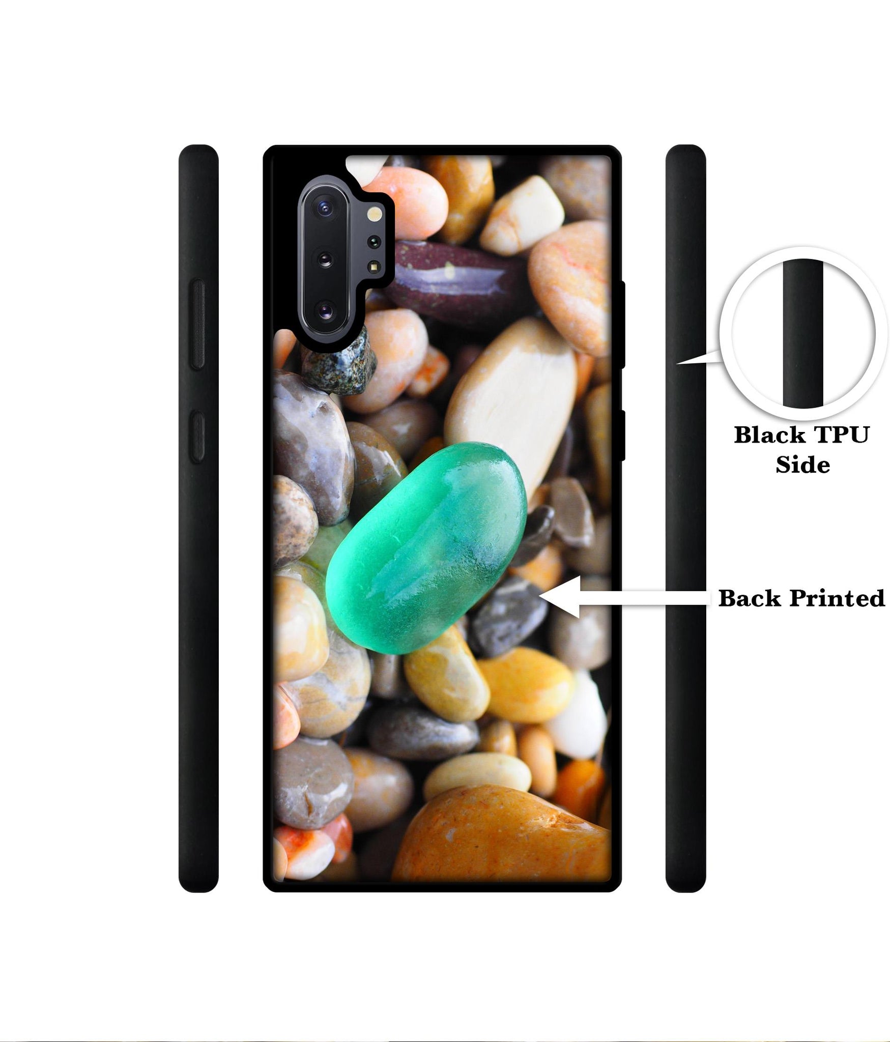 Sea Stones Designer 2D Printed Back Case Cover for Samsung Galaxy Note 10 Plus 5G