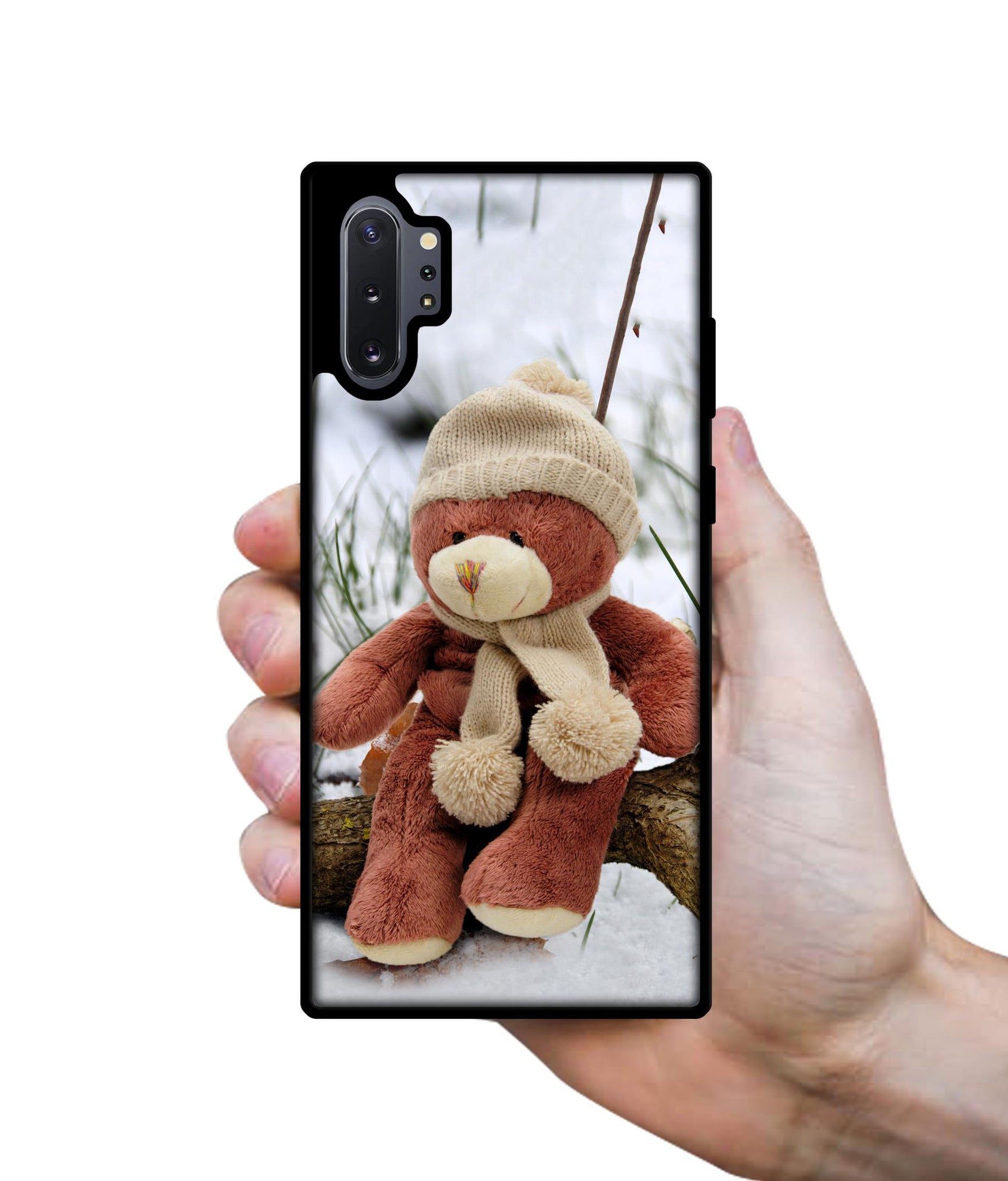 Woolen Bear Designer 2D Printed Back Case Cover for Samsung Galaxy Note 10 Plus 5G