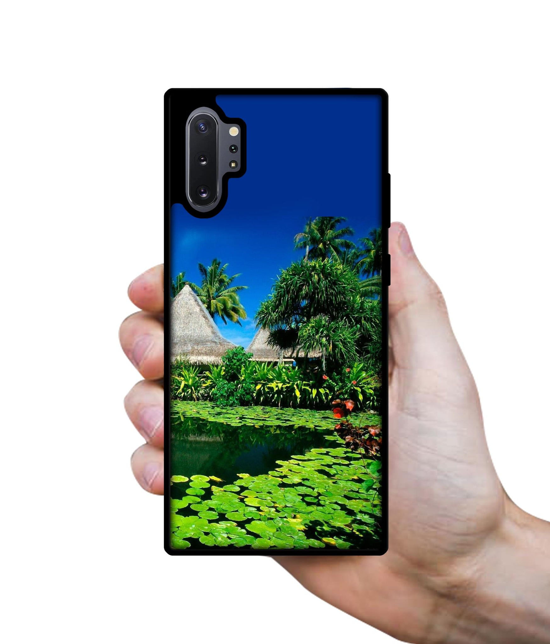 Tropics Water Designer 2D Printed Back Case Cover for Samsung Galaxy Note 10 Plus 5G