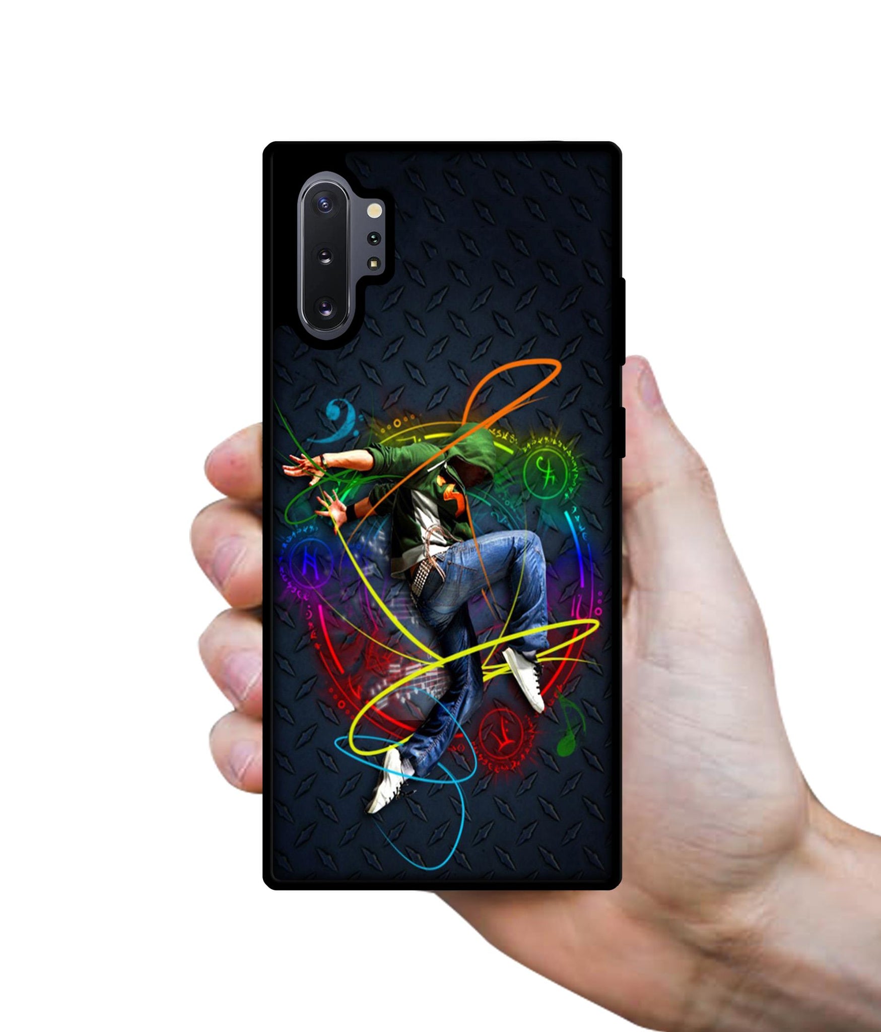 Boy With Music Designer 2D Printed Back Case Cover for Samsung Galaxy Note 10 Plus 5G