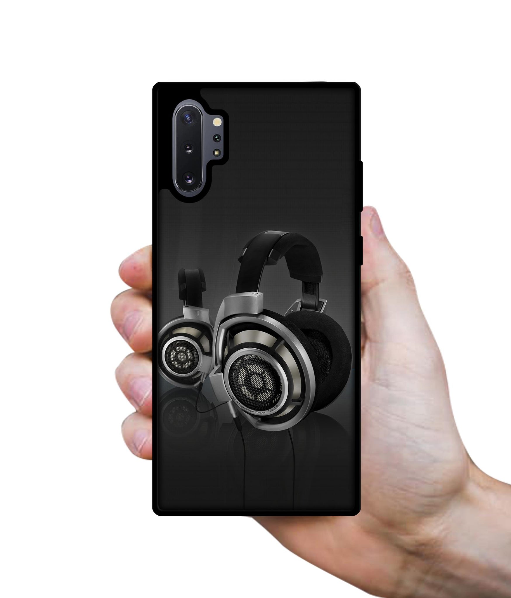 Head Phone Designer 2D Printed Back Case Cover for Samsung Galaxy Note 10 Plus 5G