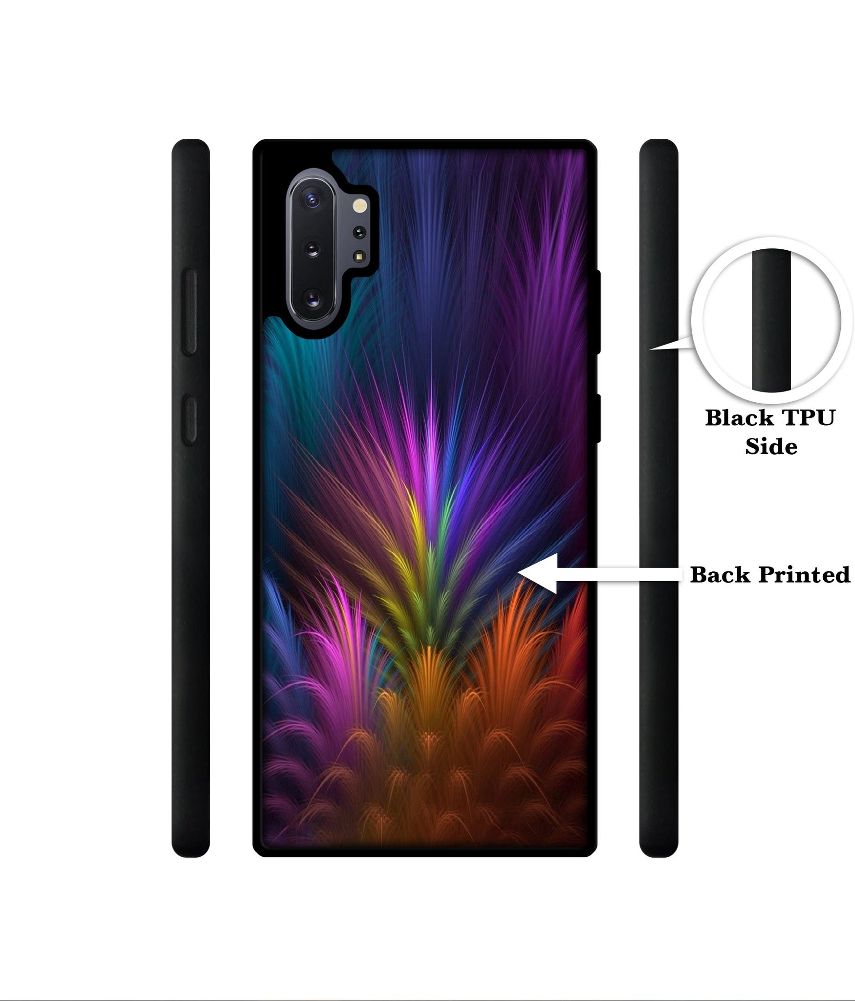 Multicoloured Designer 2D Printed Back Case Cover for Samsung Galaxy Note 10 Plus 5G