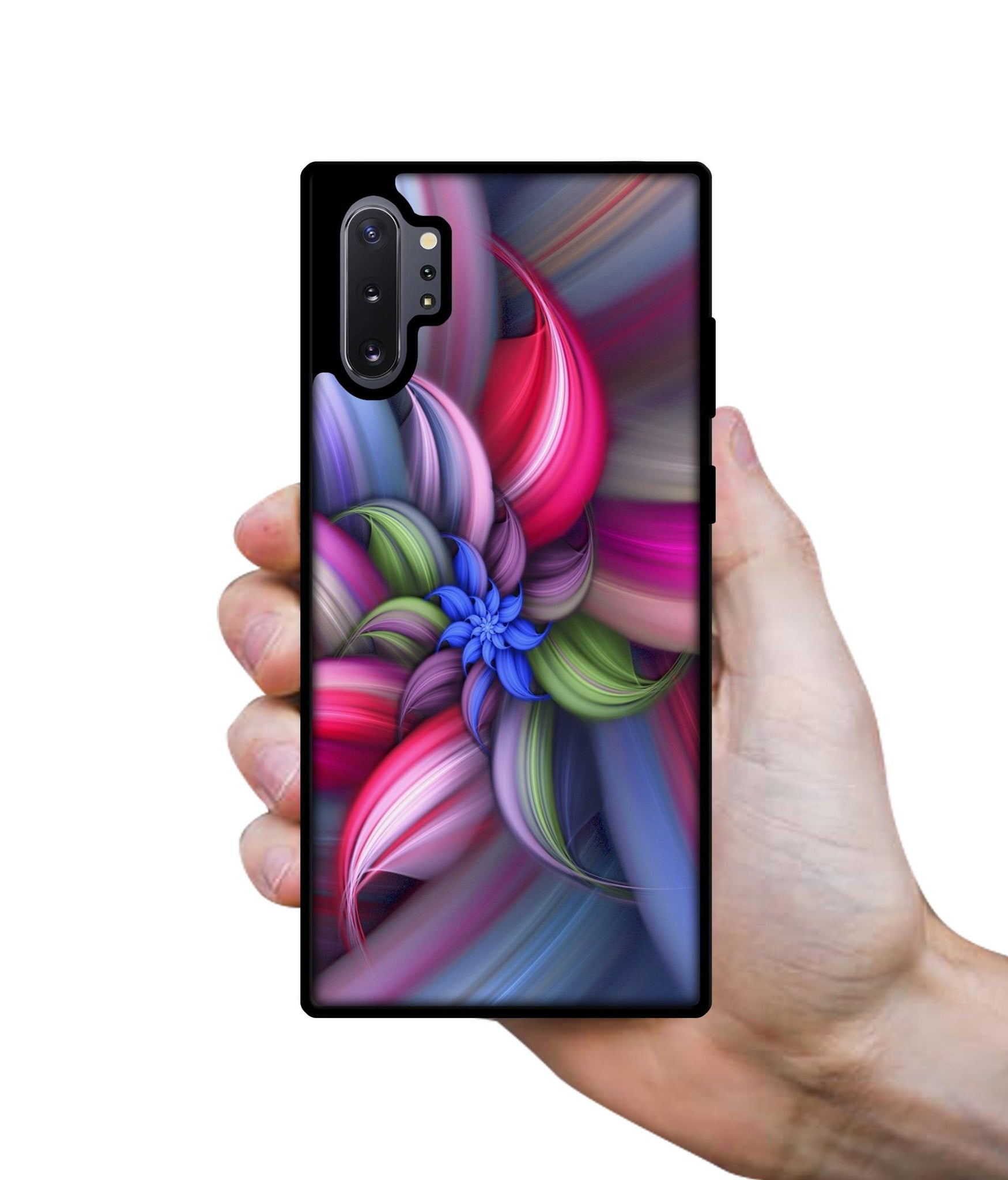 Colorful Flower Designer 2D Printed Back Case Cover for Samsung Galaxy Note 10 Plus 5G
