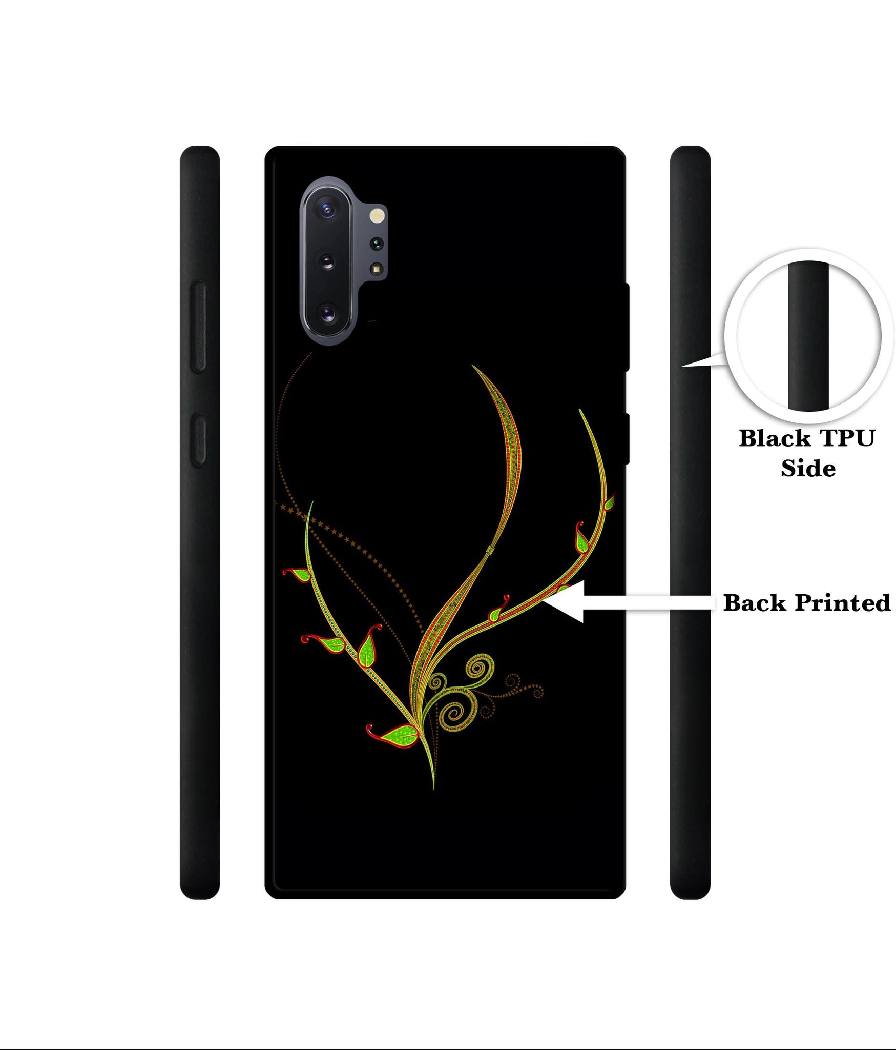 Yellow Pattern Designer 2D Printed Back Case Cover for Samsung Galaxy Note 10 Plus 5G