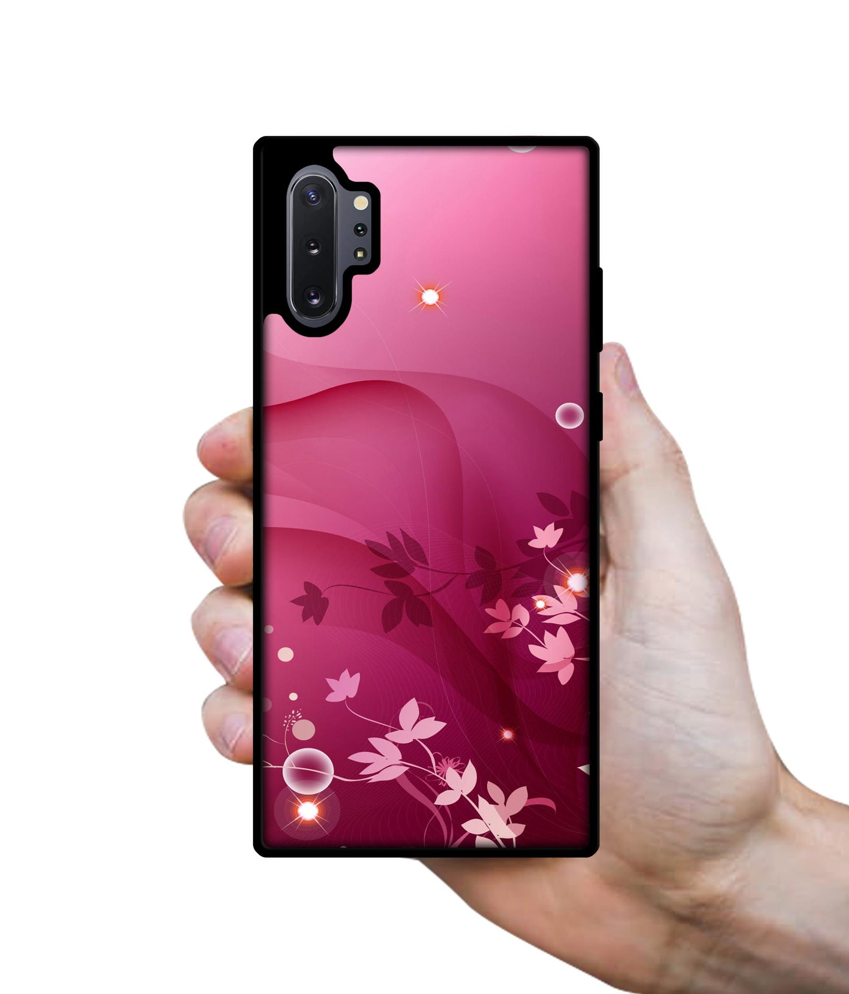 Pink Abstract Designer 2D Printed Back Case Cover for Samsung Galaxy Note 10 Plus 5G