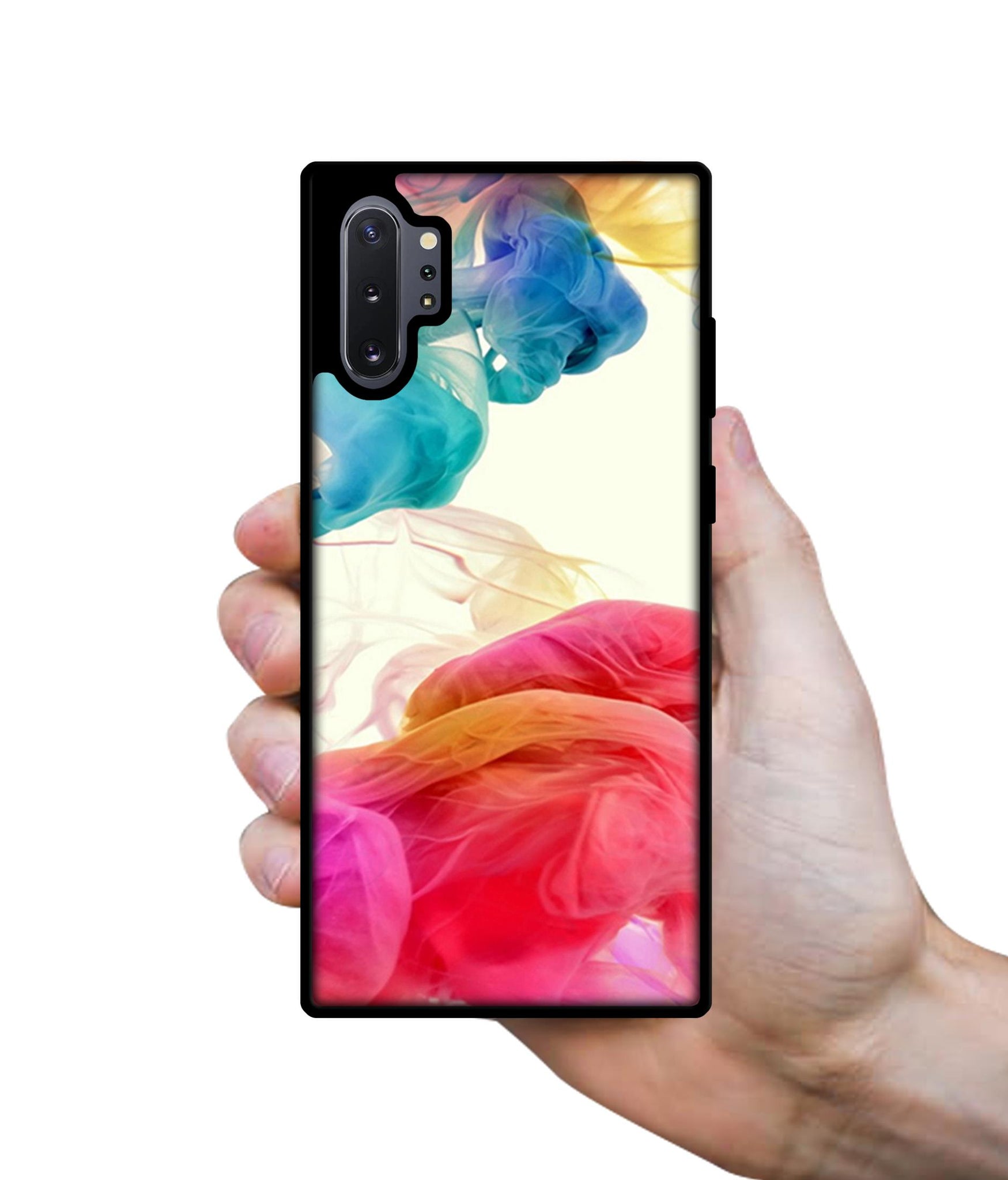 Colored Smoke Designer 2D Printed Back Case Cover for Samsung Galaxy Note 10 Plus 5G