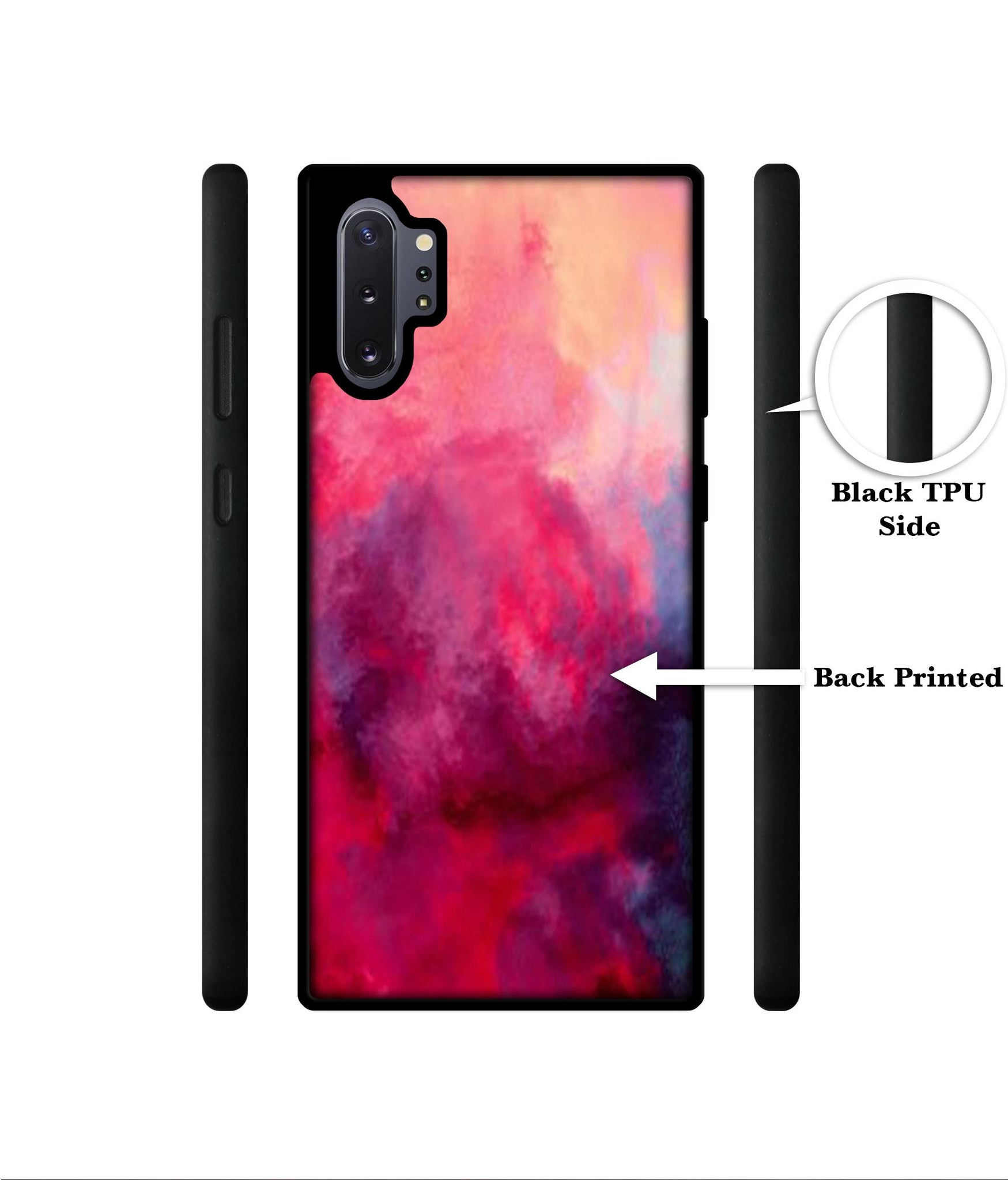 Holi Color Designer 2D Printed Back Case Cover for Samsung Galaxy Note 10 Plus 5G
