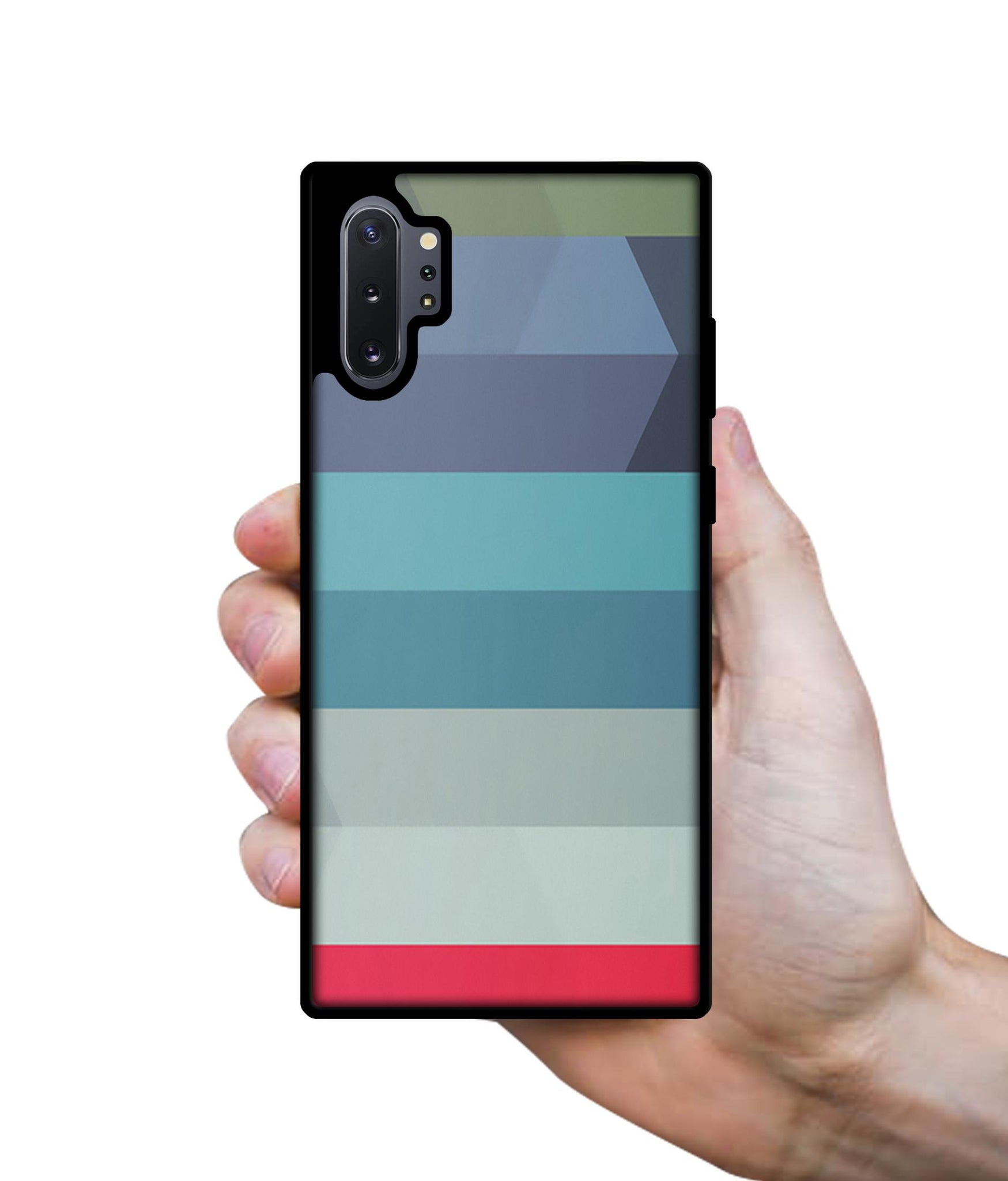 Colorful Lines Designer 2D Printed Back Case Cover for Samsung Galaxy Note 10 Plus 5G