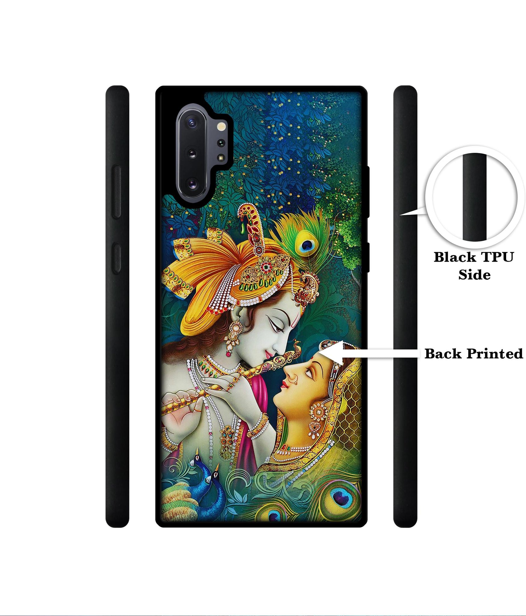 Radha Kishan Love Designer 2D Printed Back Case Cover for Samsung Galaxy Note 10 Plus 5G